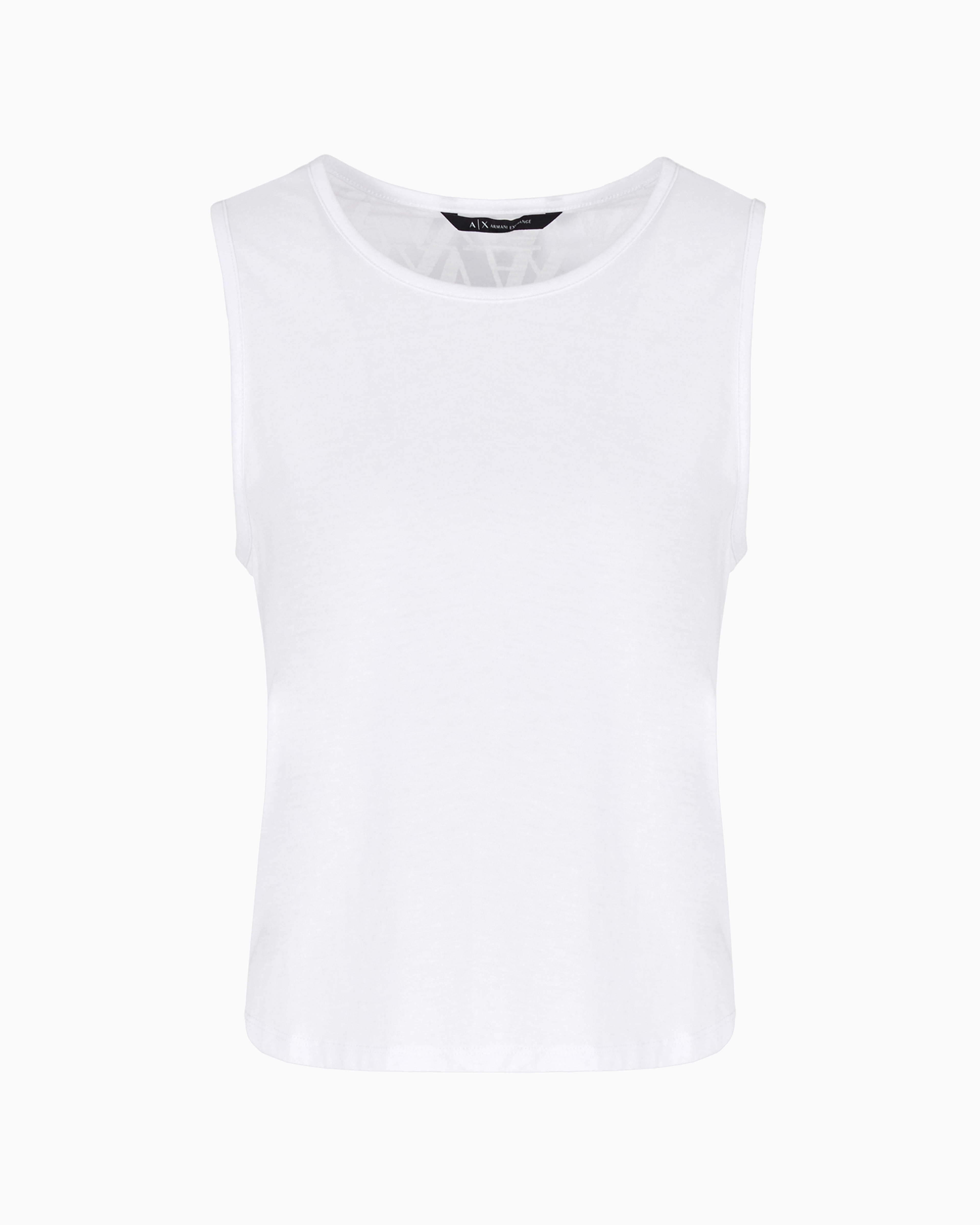 Armani Exchange Official Store Tank Tops In White