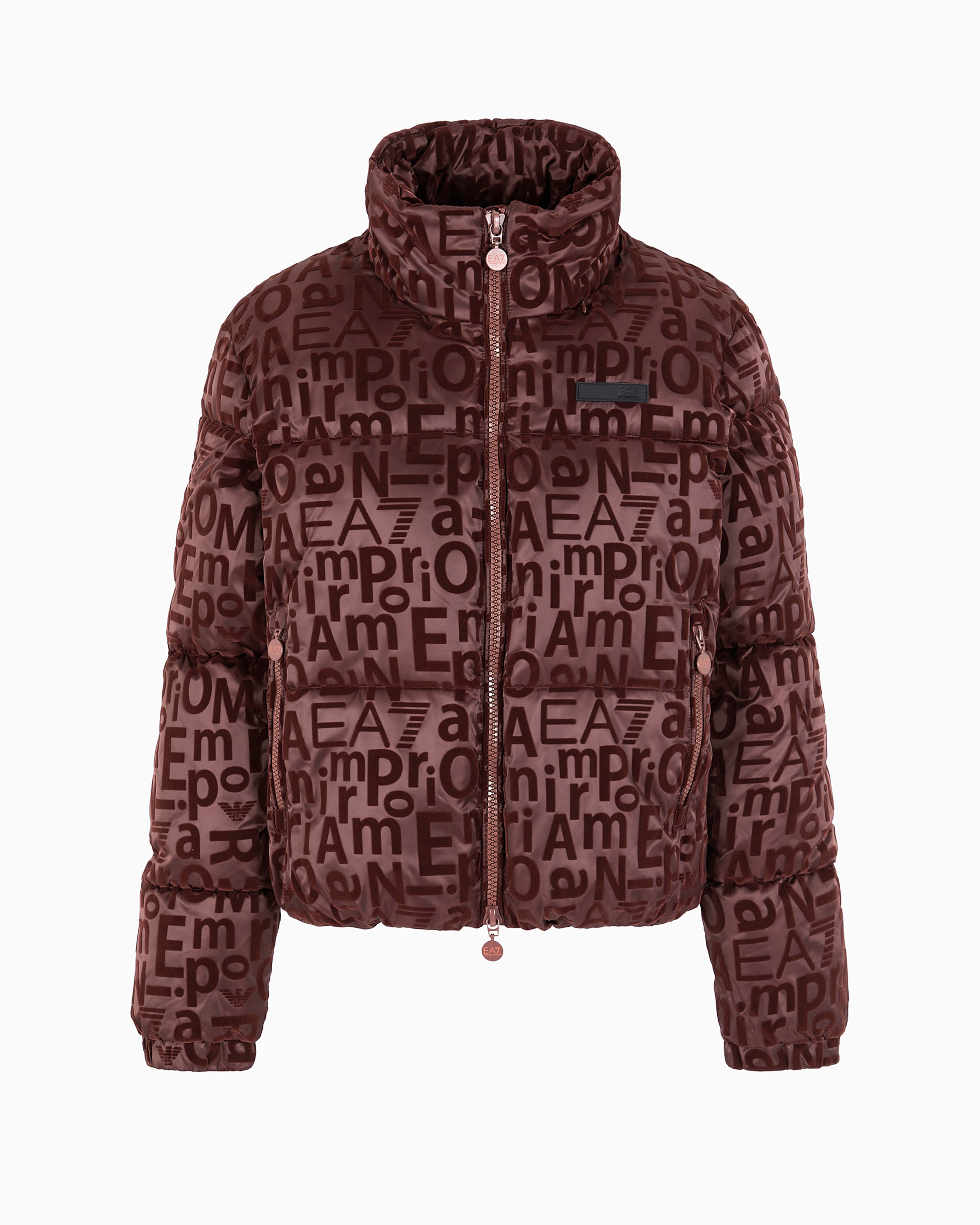 EA7 GRAPHIC SERIES JACKET WITH ALL-OVER PRINT AND CALIDUM7 PADDING 