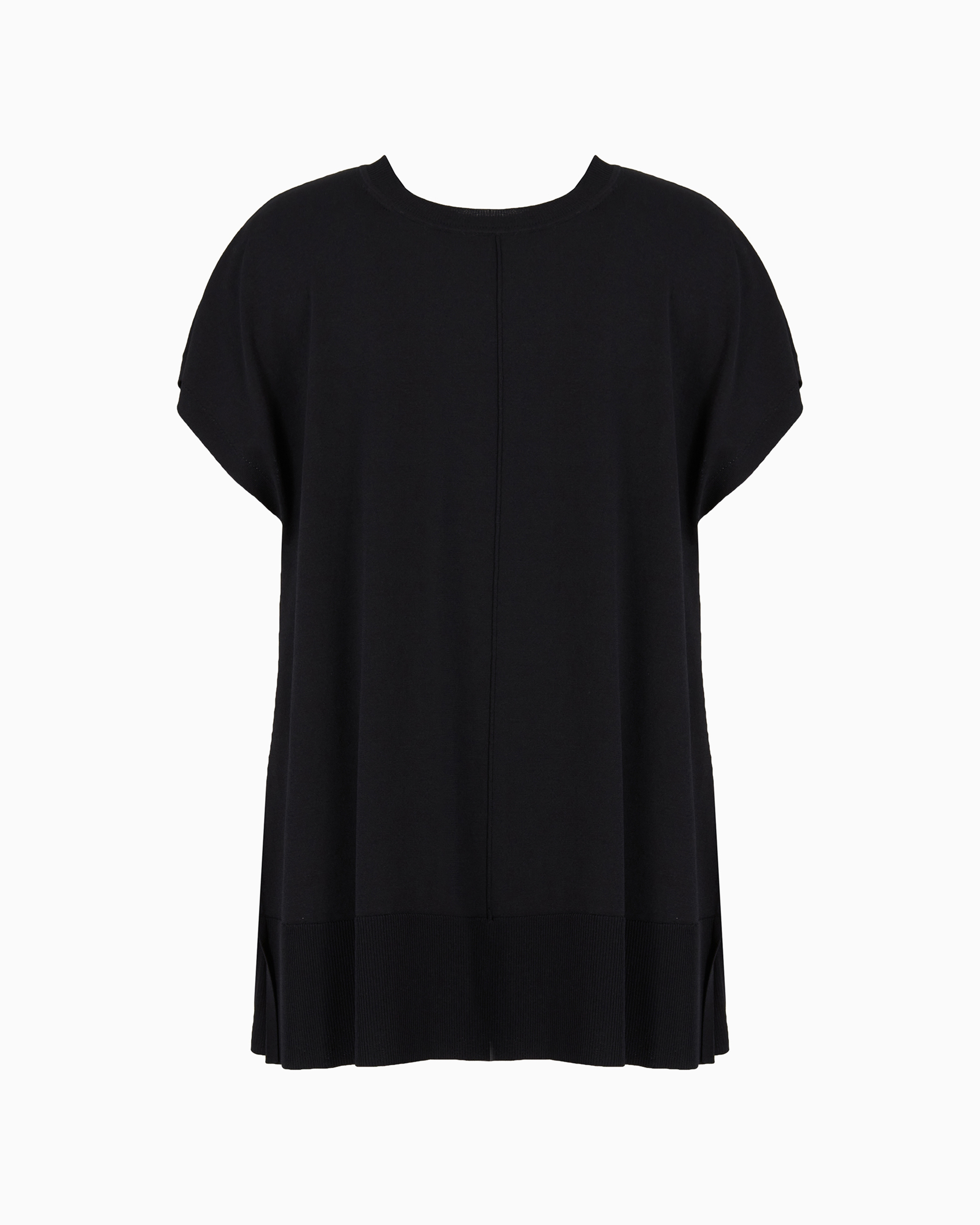 EMPORIO ARMANI MILANO-STITCH FABRIC OVERSIZED JUMPER WITH BUTTONS