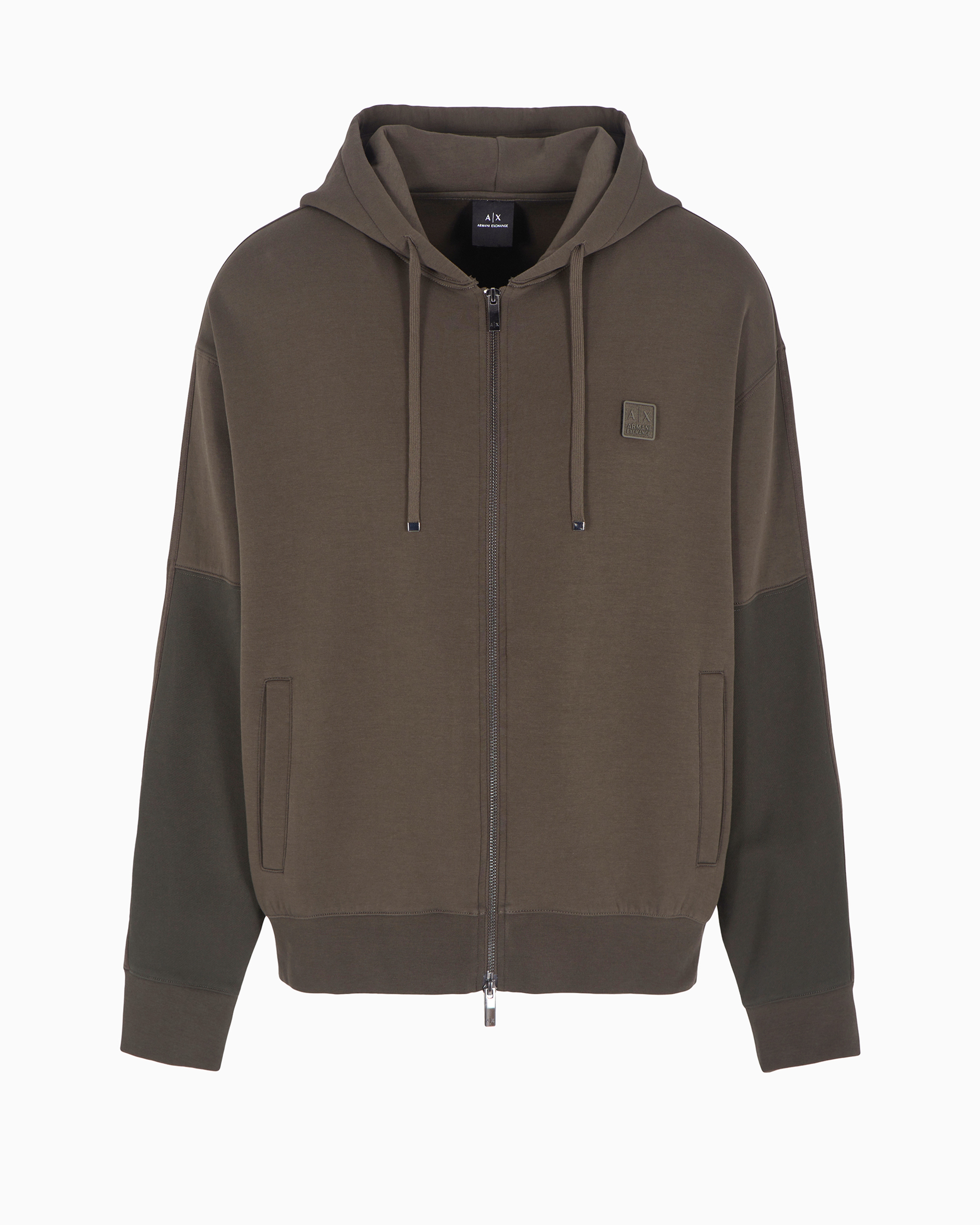 Armani exchange reflective hoodie online