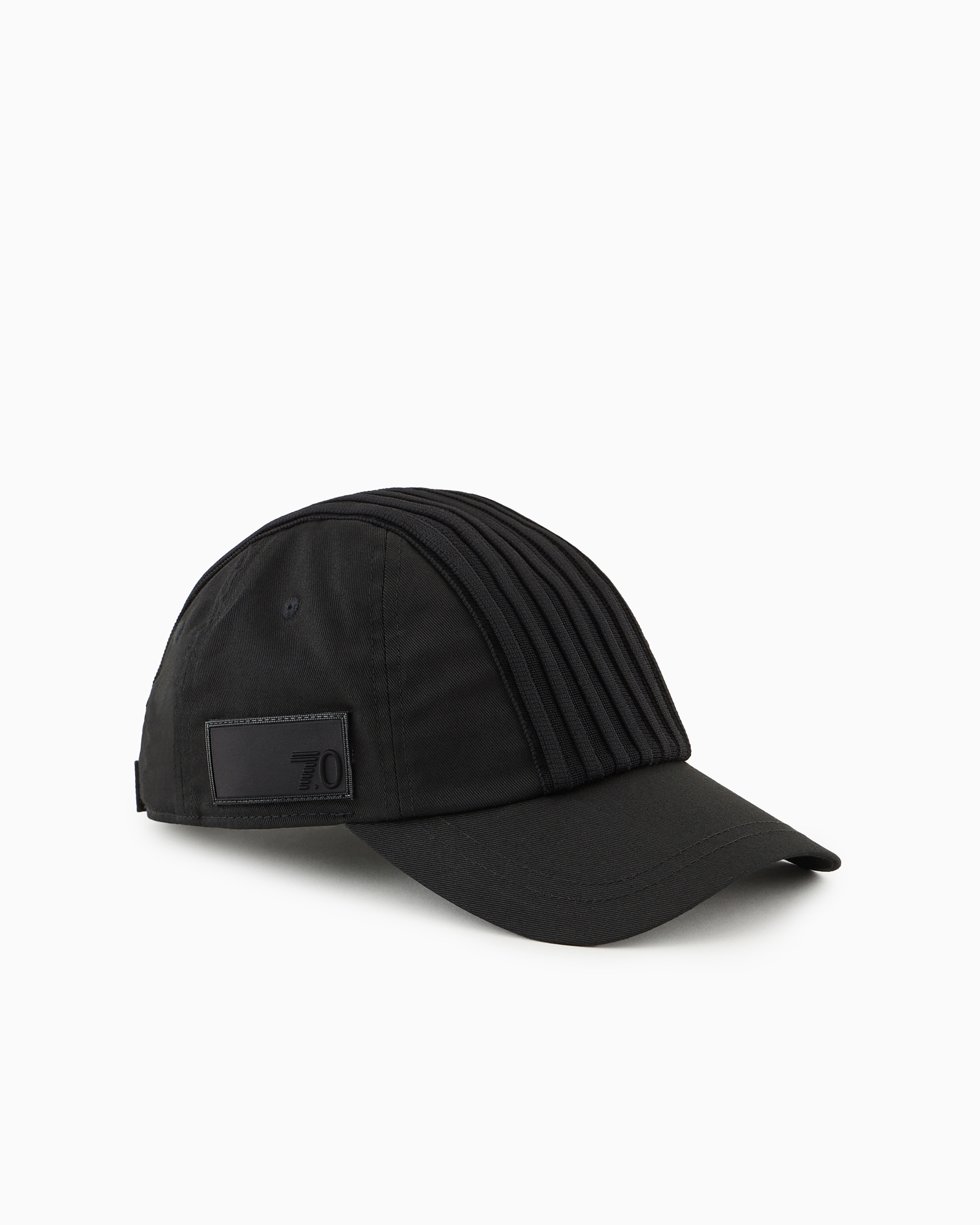 Ea7 7.0 Cotton Baseball Cap In Black