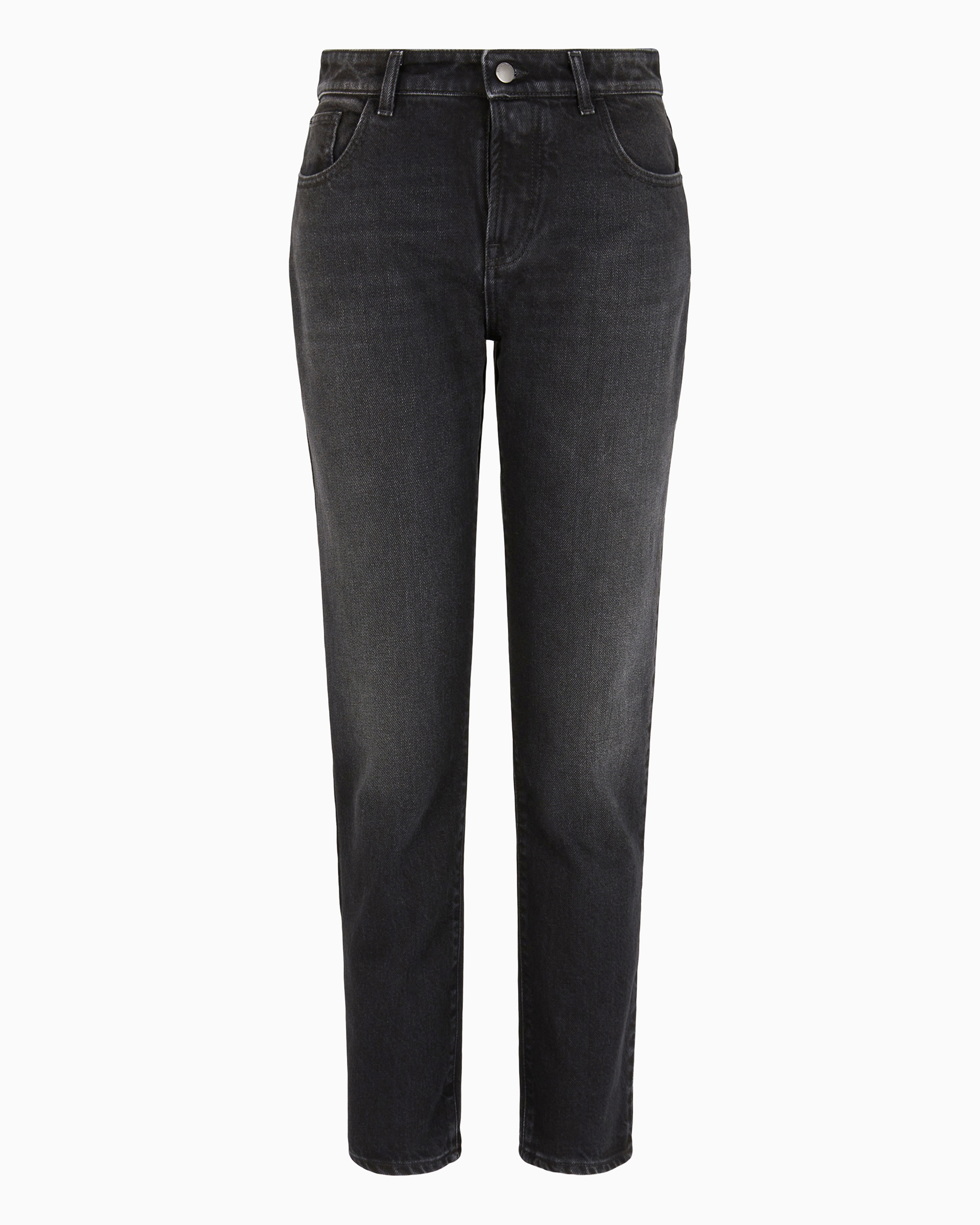 J36 mid-rise, straight-leg, vintage-look denim jeans | Emporio Armani