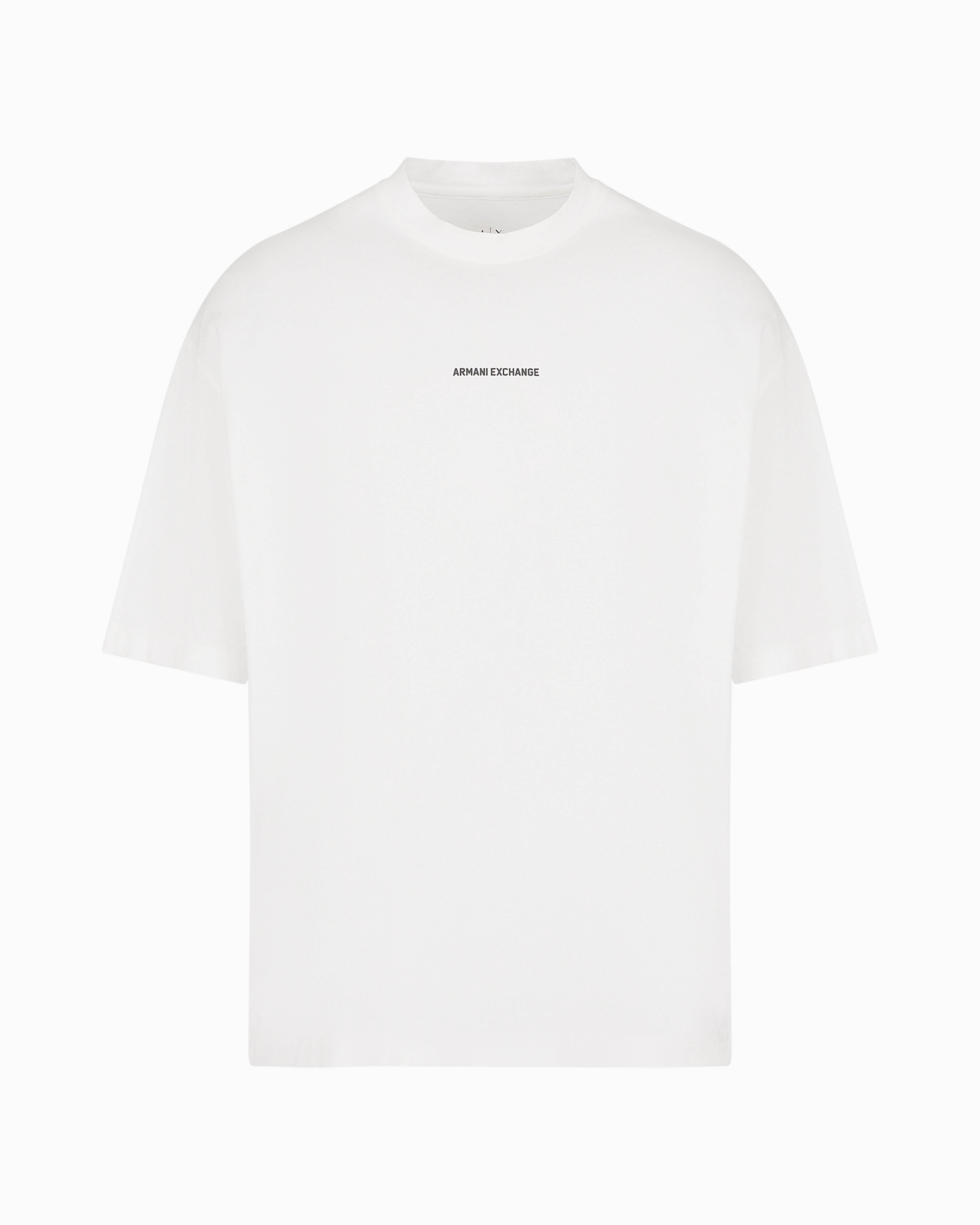 Armani Exchange Official Store Relaxed Fit T-shirts In White