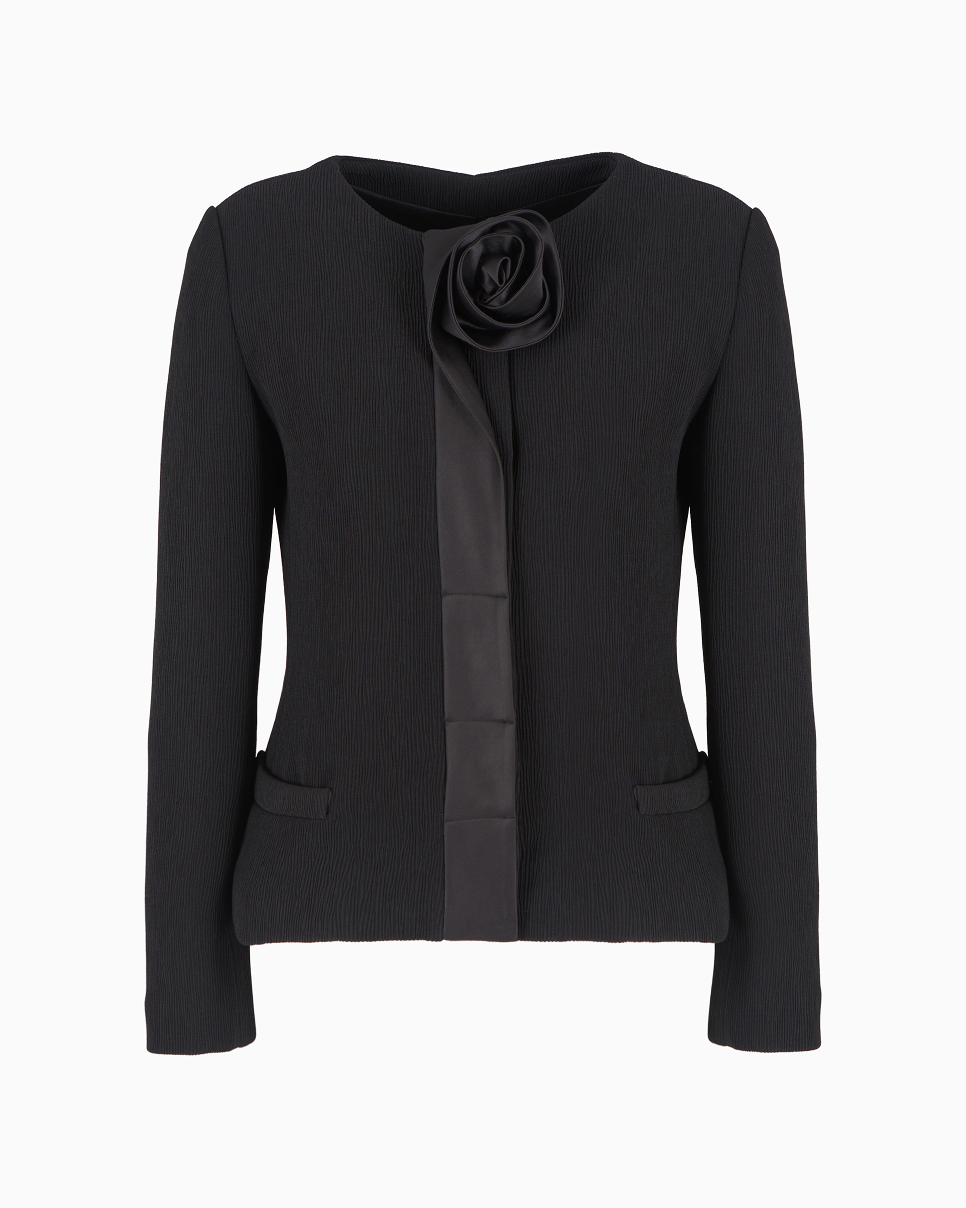 Emporio Armani Official Store Fashion Jackets In Black