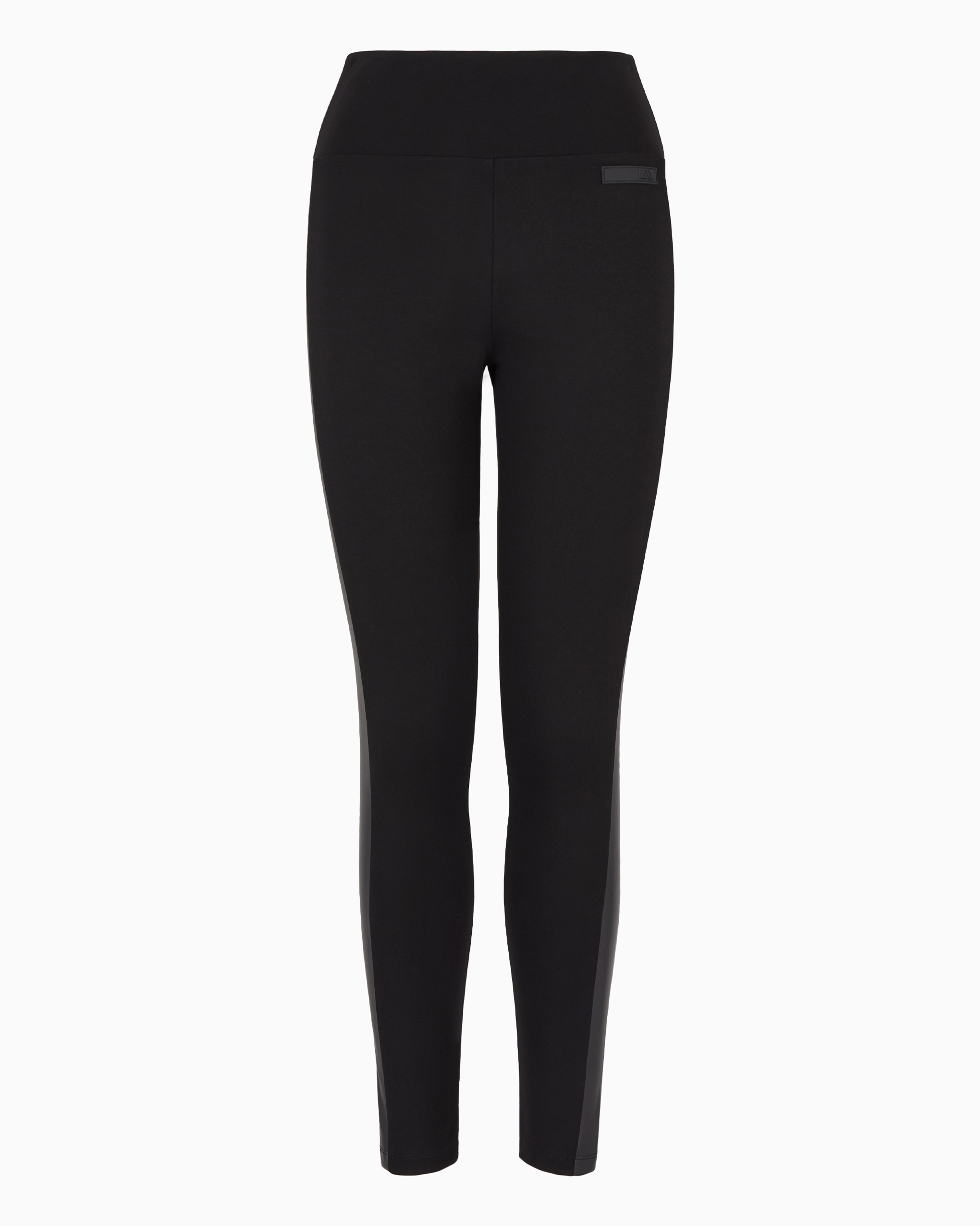 Shop Ea7 Leggings In Black