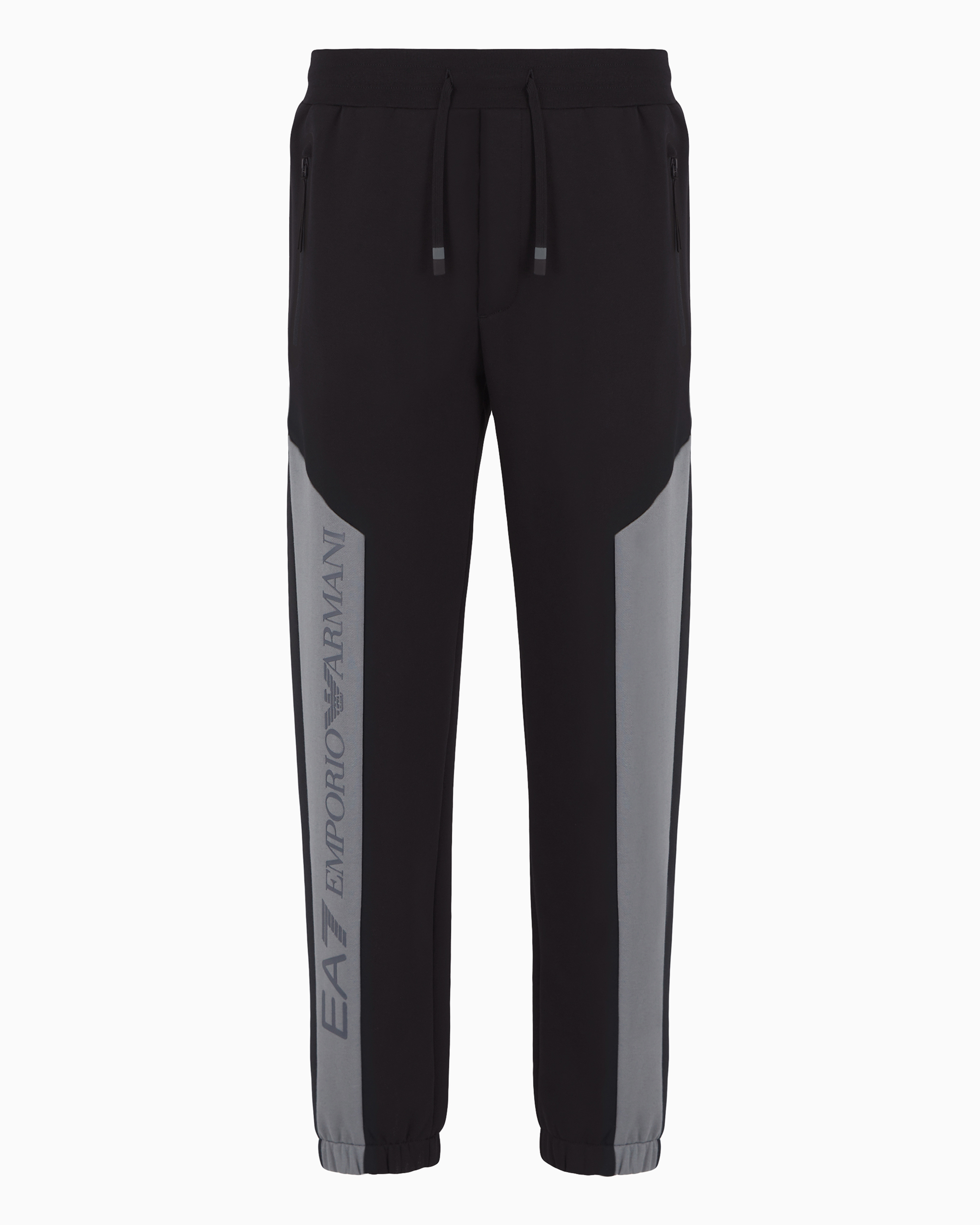 Athletic Colour Block joggers in an organic cotton blend | EA7
