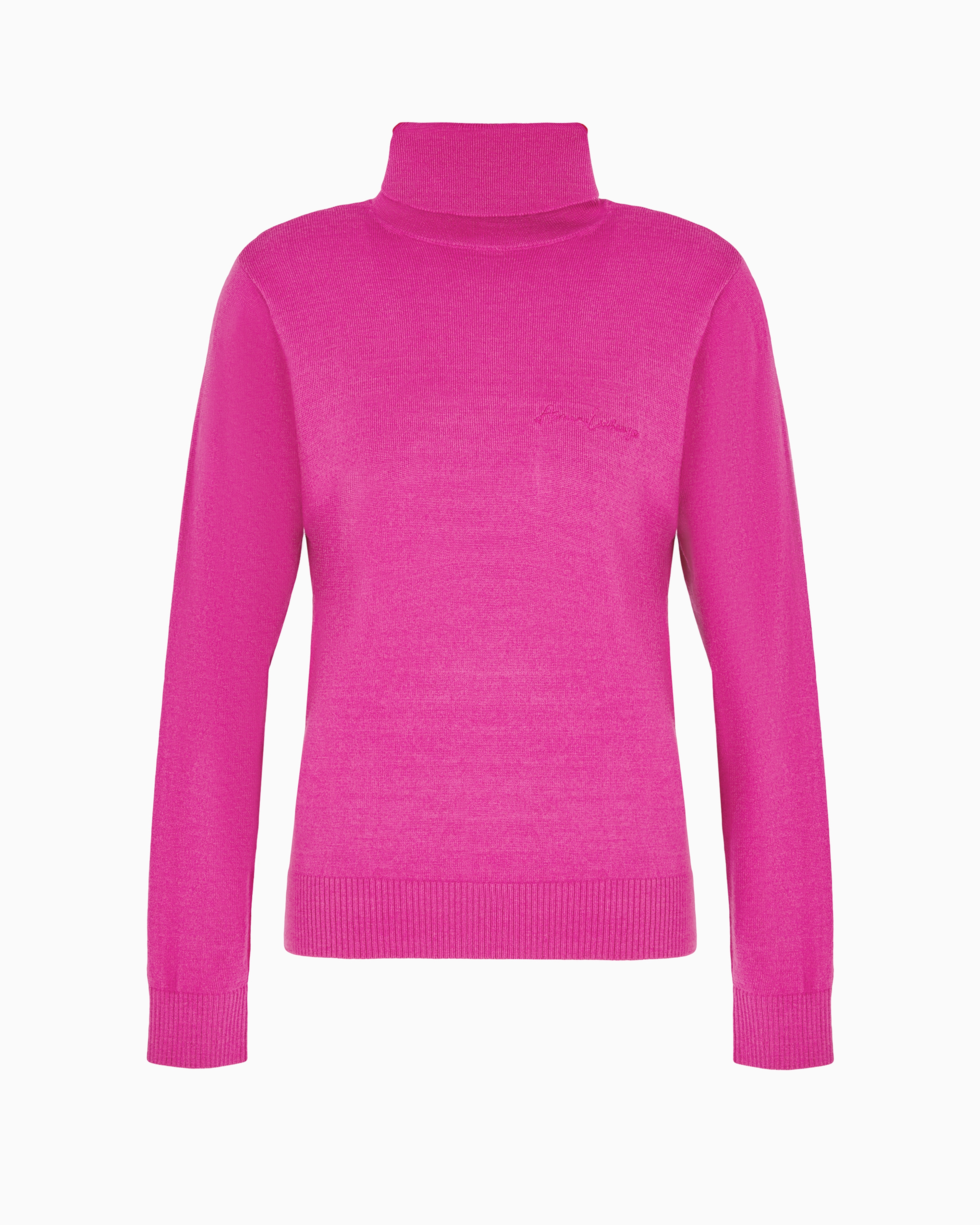 Armani Exchange Official Store Turtlenecks In Fuchsia