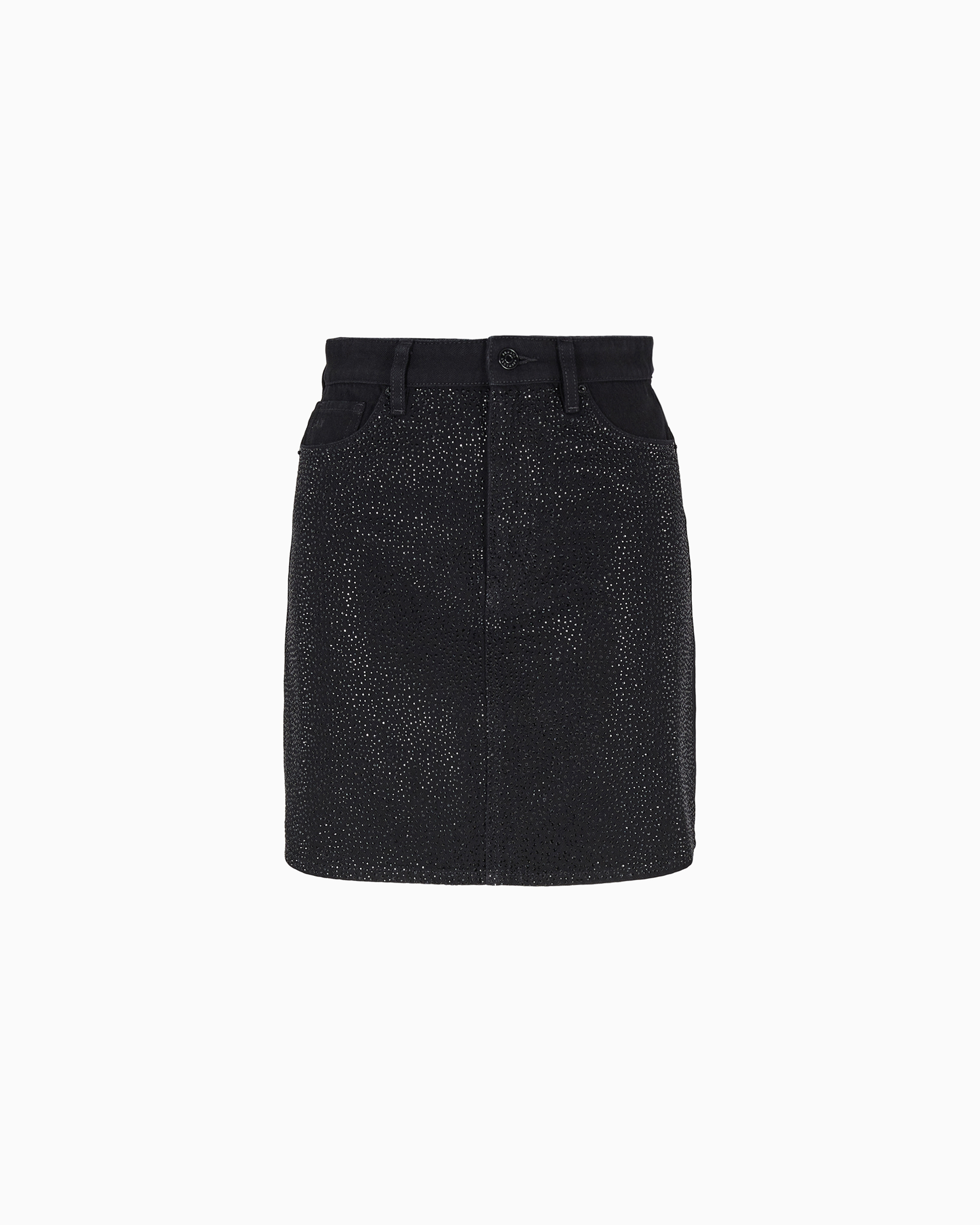 Armani Exchange Official Store Short Skirts In Black