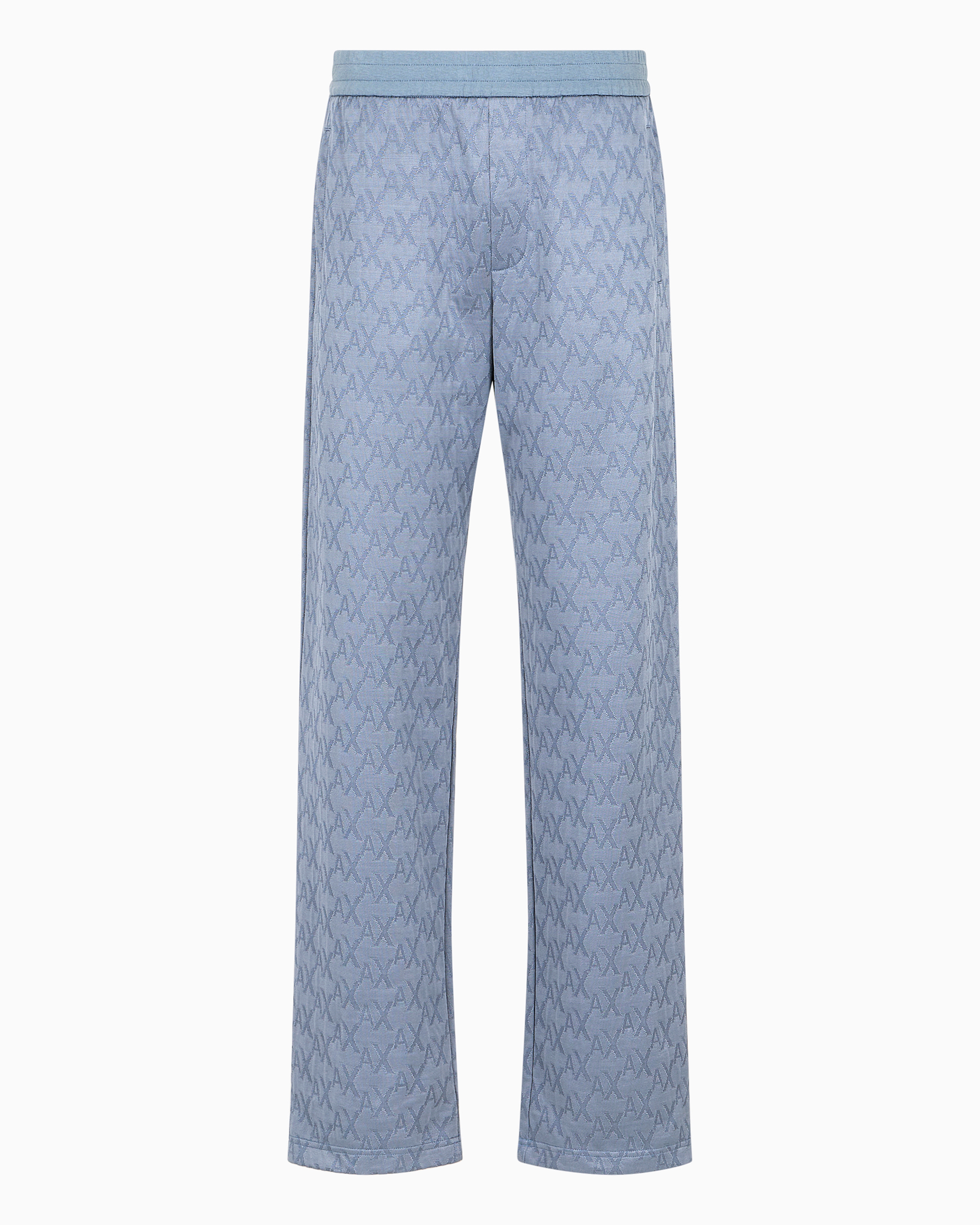 Armani Exchange Official Store Casual Pants In Azure