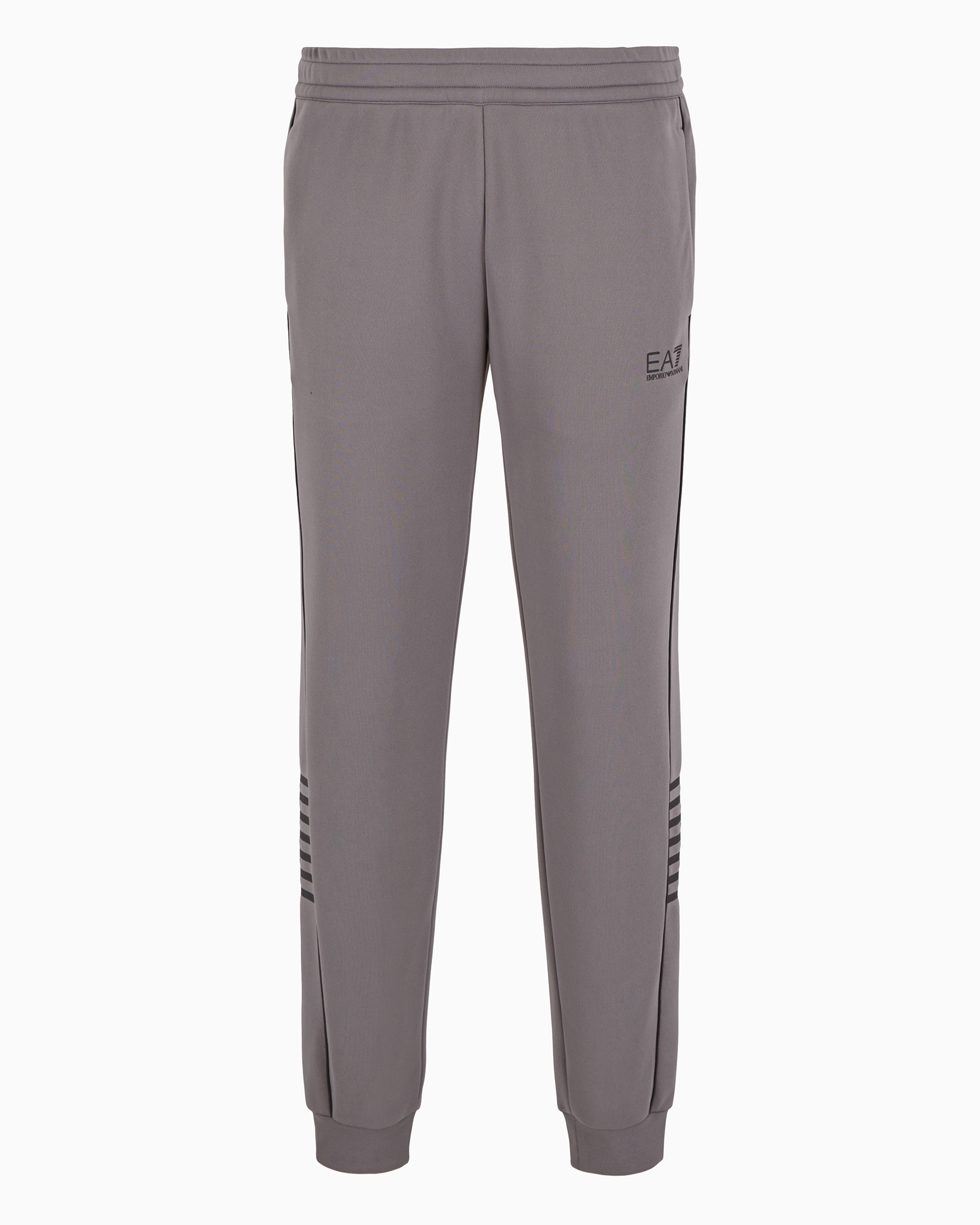 Ea7 Official Store Core Identity Technical-fabric Joggers In Gray