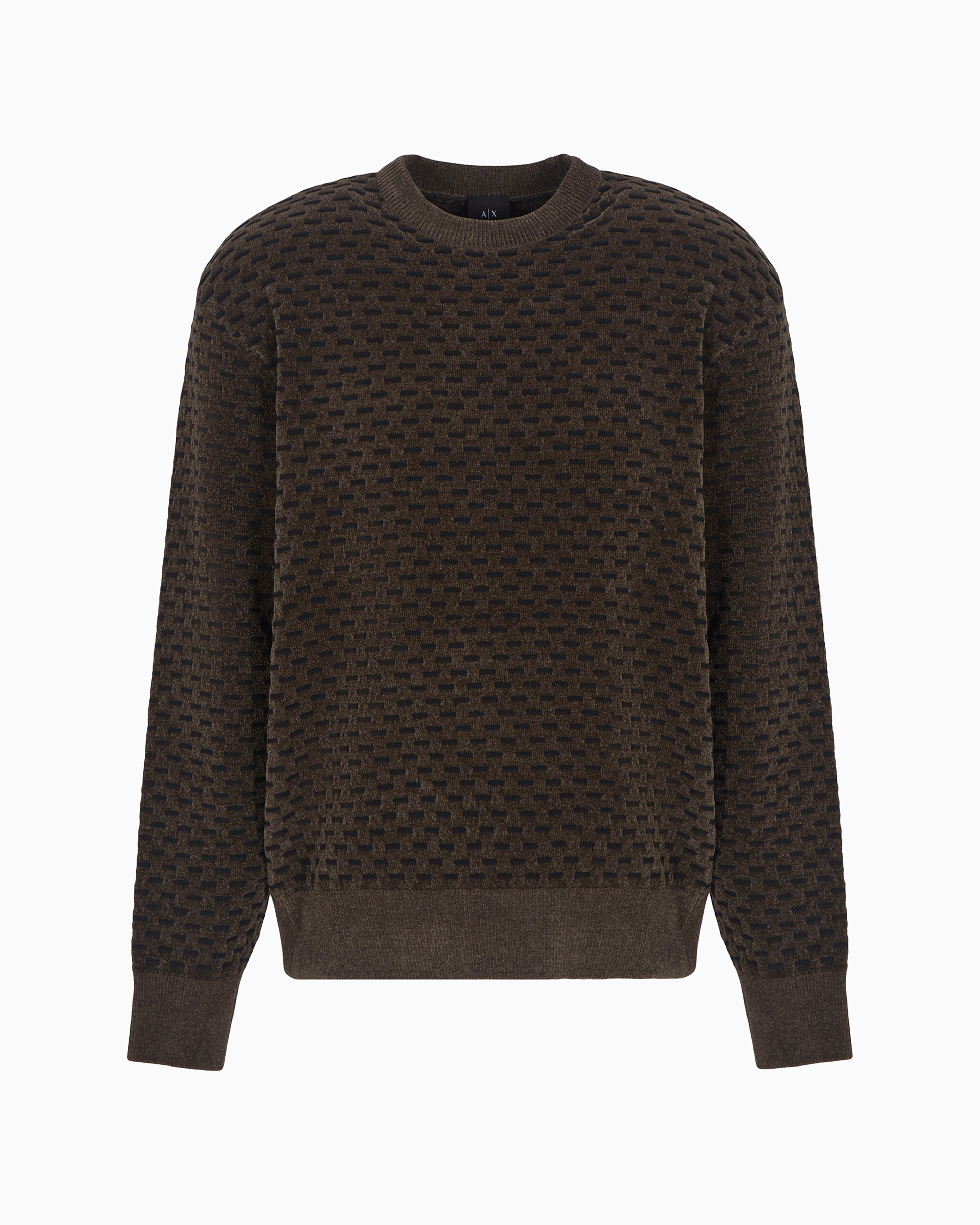 Armani Exchange Official Store Sweaters In Verde Militare