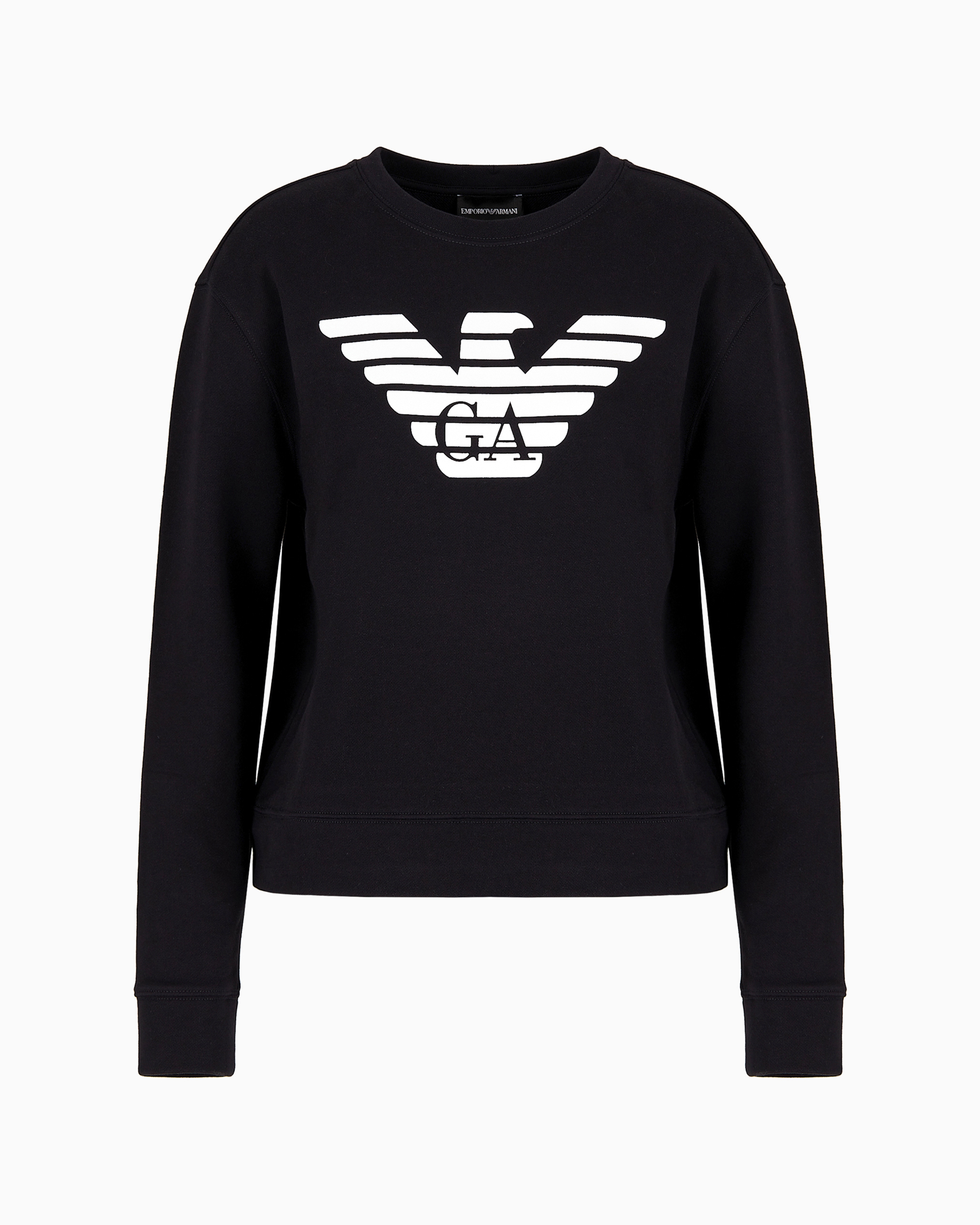 Emporio Armani Official Store Sweatshirts Ohne Kapuze In Navy Blue