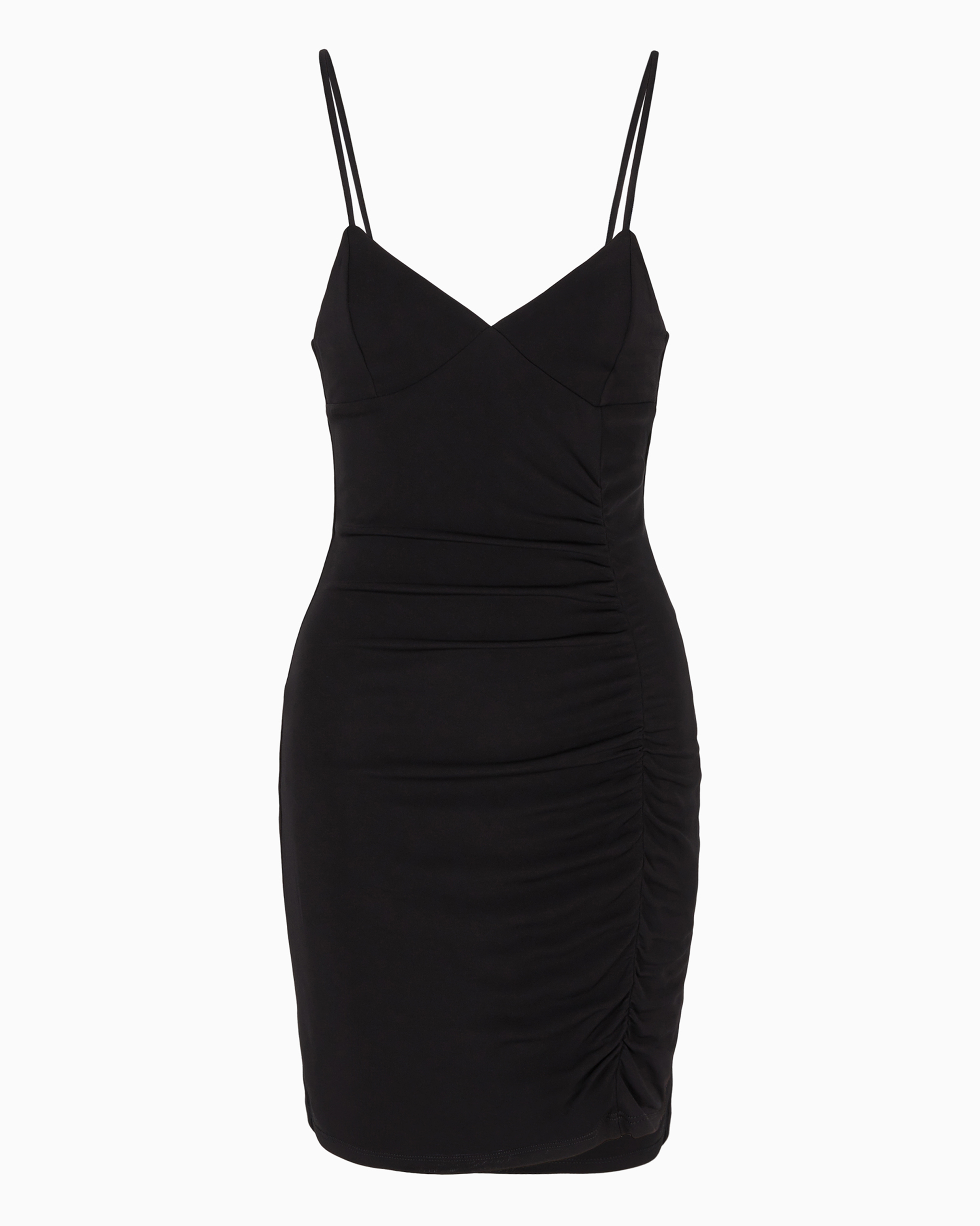 Armani Exchange Official Store Short Dresses In Black