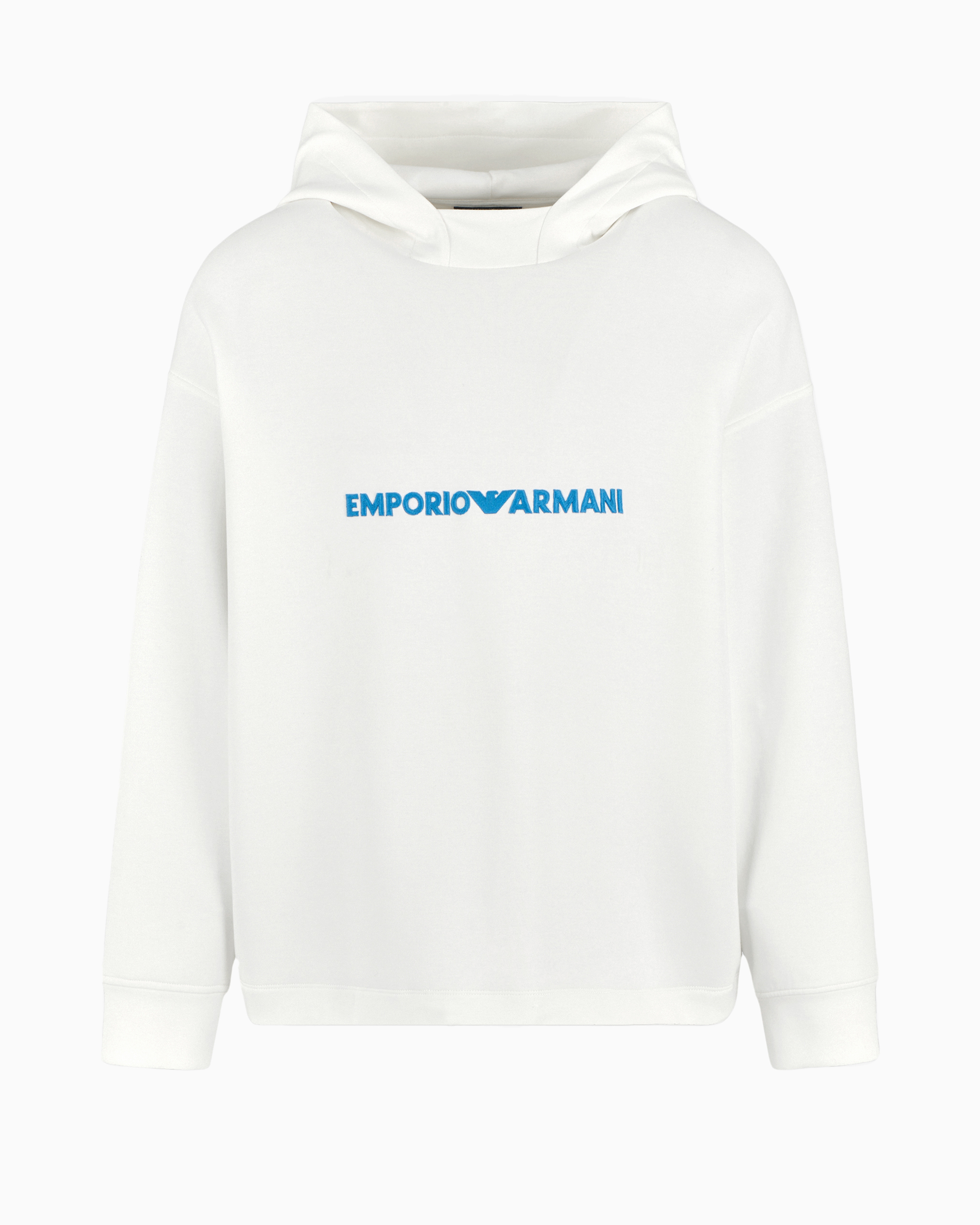 Emporio Armani Official Store Hoodies In White