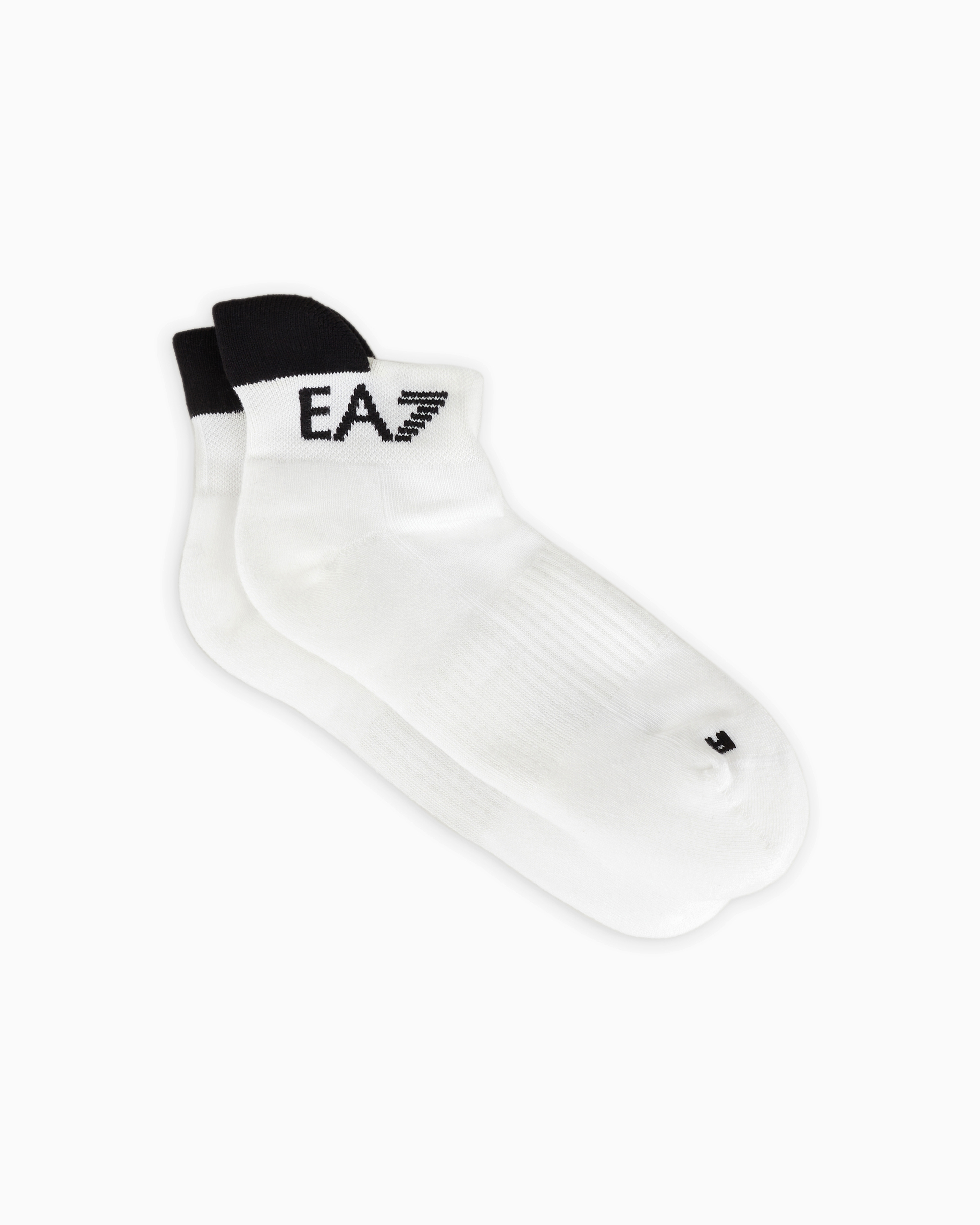 Emporio Armani Tennis Pro Ankle Socks In White