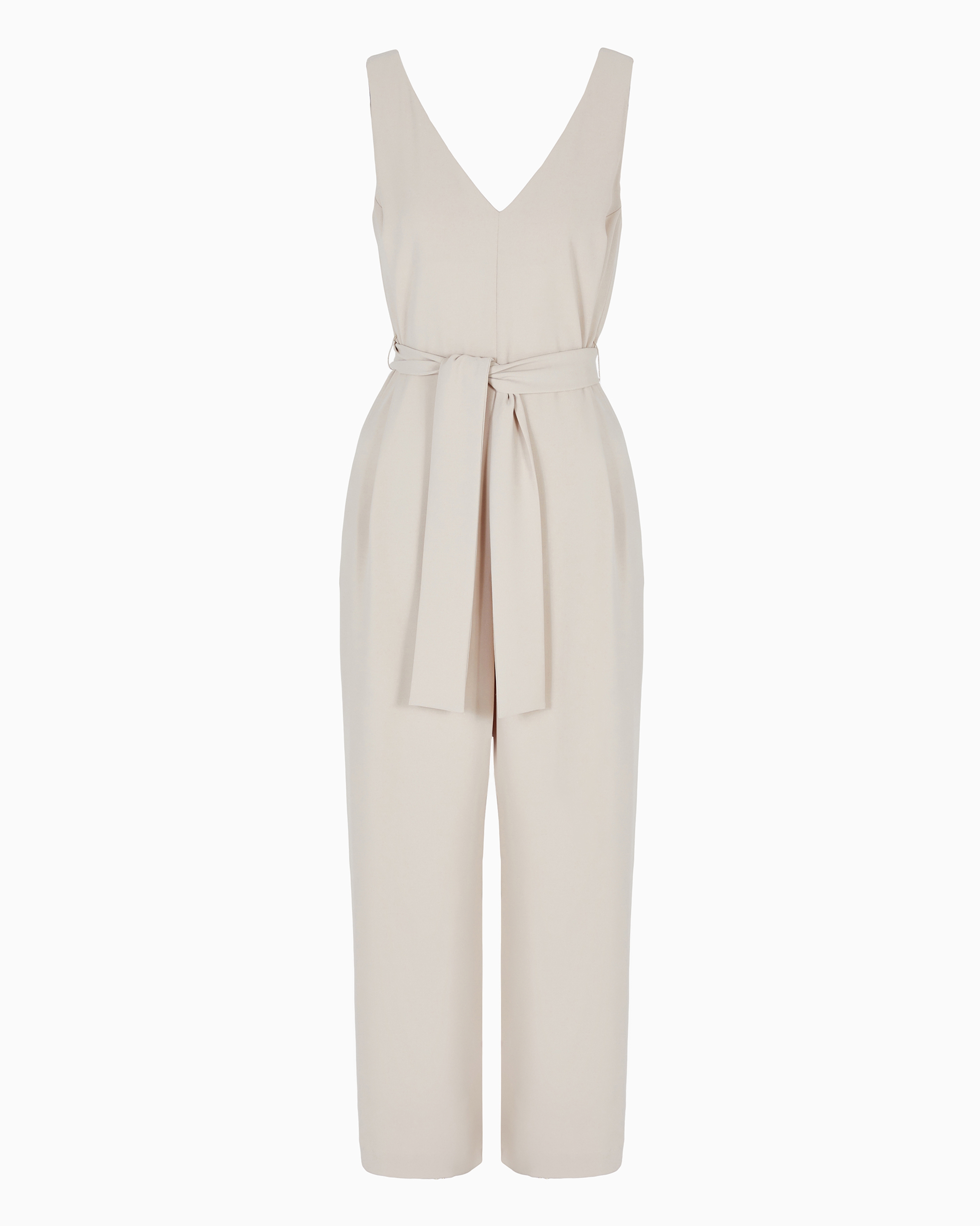 Armani Exchange Official Store Jumpsuits In Beige