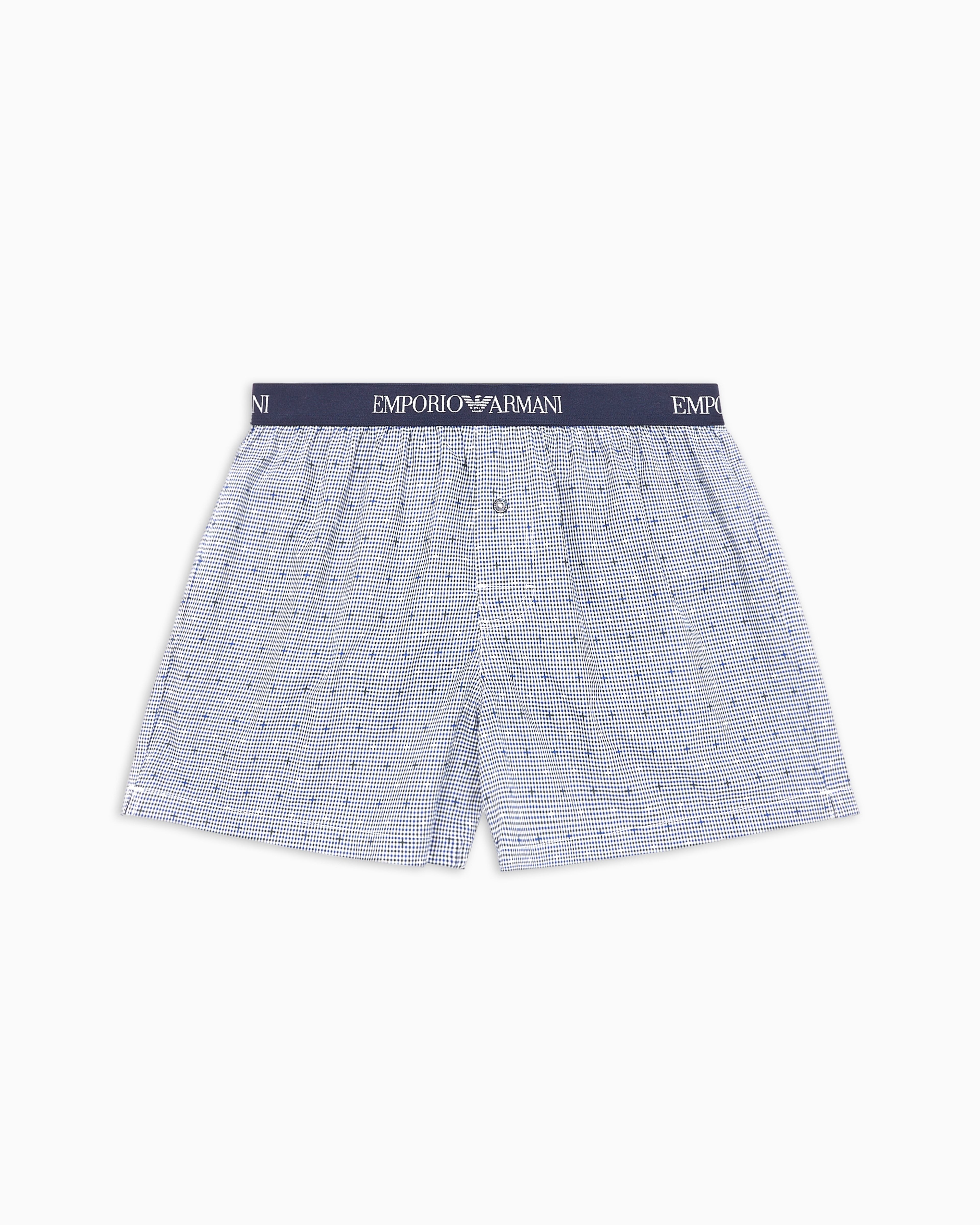 EMPORIO ARMANI BOXERSHORTS AUS JACQUARD-STOFF MIT ALLOVER-MUSTER 