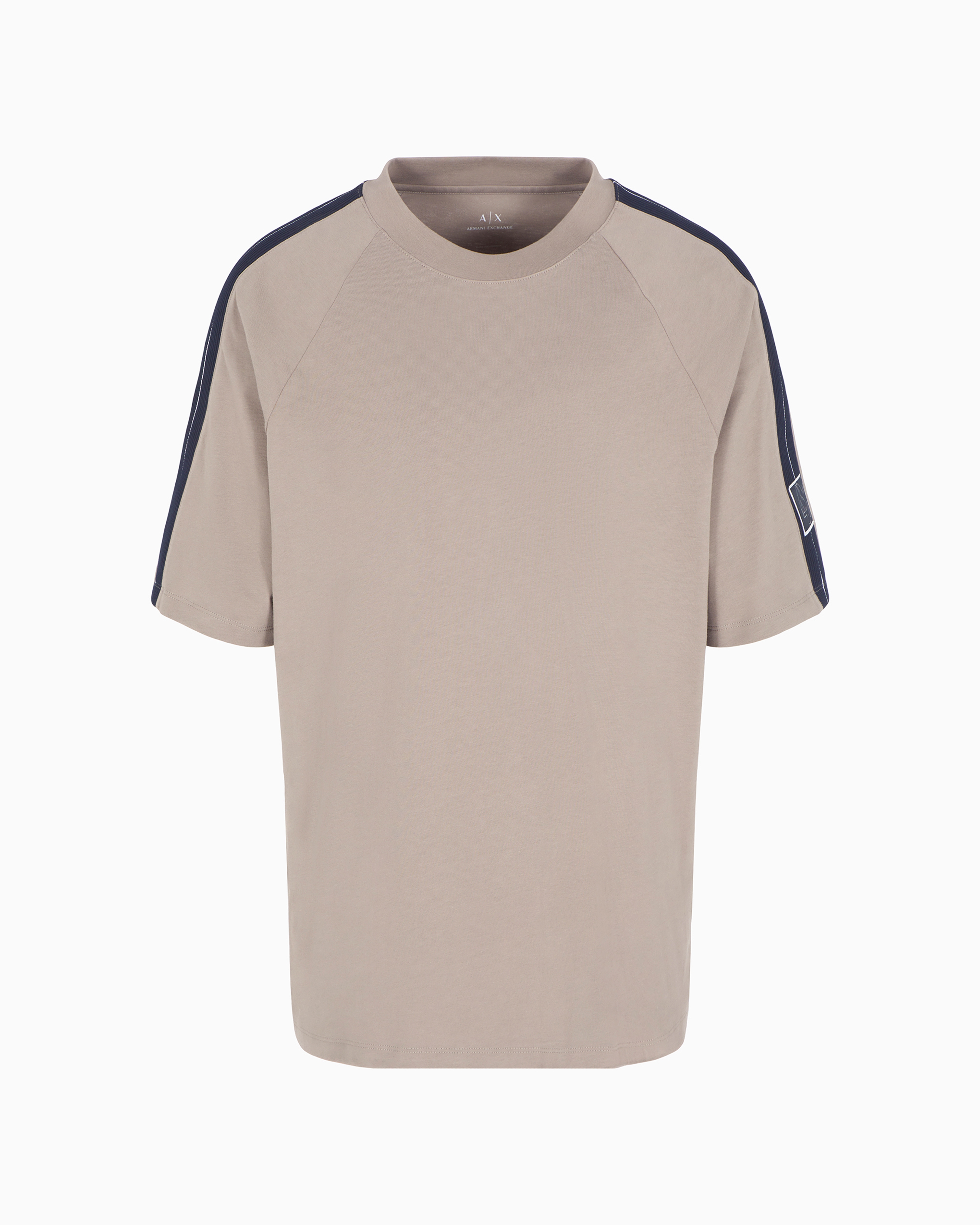 EMPORIO ARMANI 8N1TL71JHWZ0920 関税送料込 Mercerised-jersey T-shirt with all-over jacquard eagle