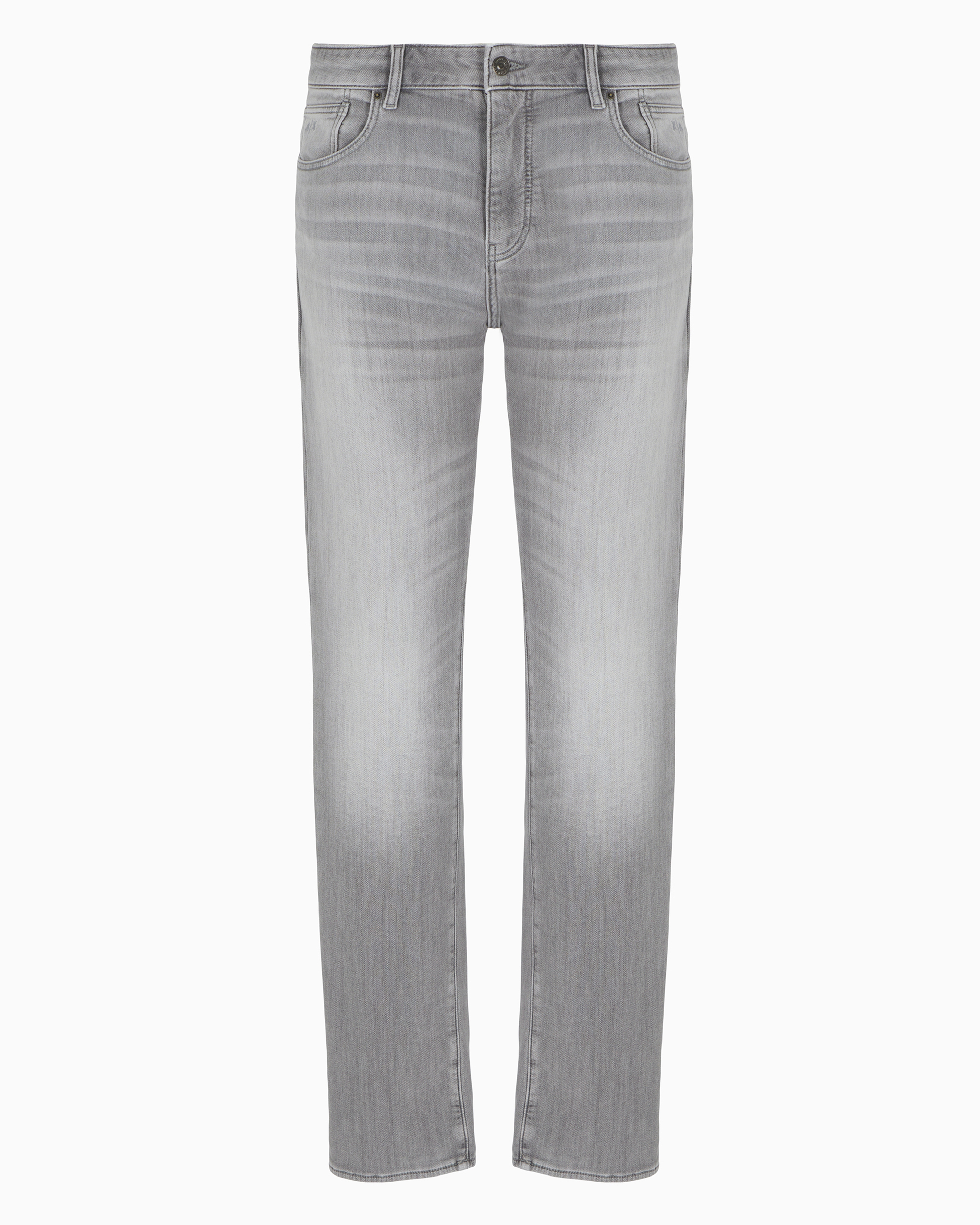 Armani Exchange Official Store Slim Jeans In Grau