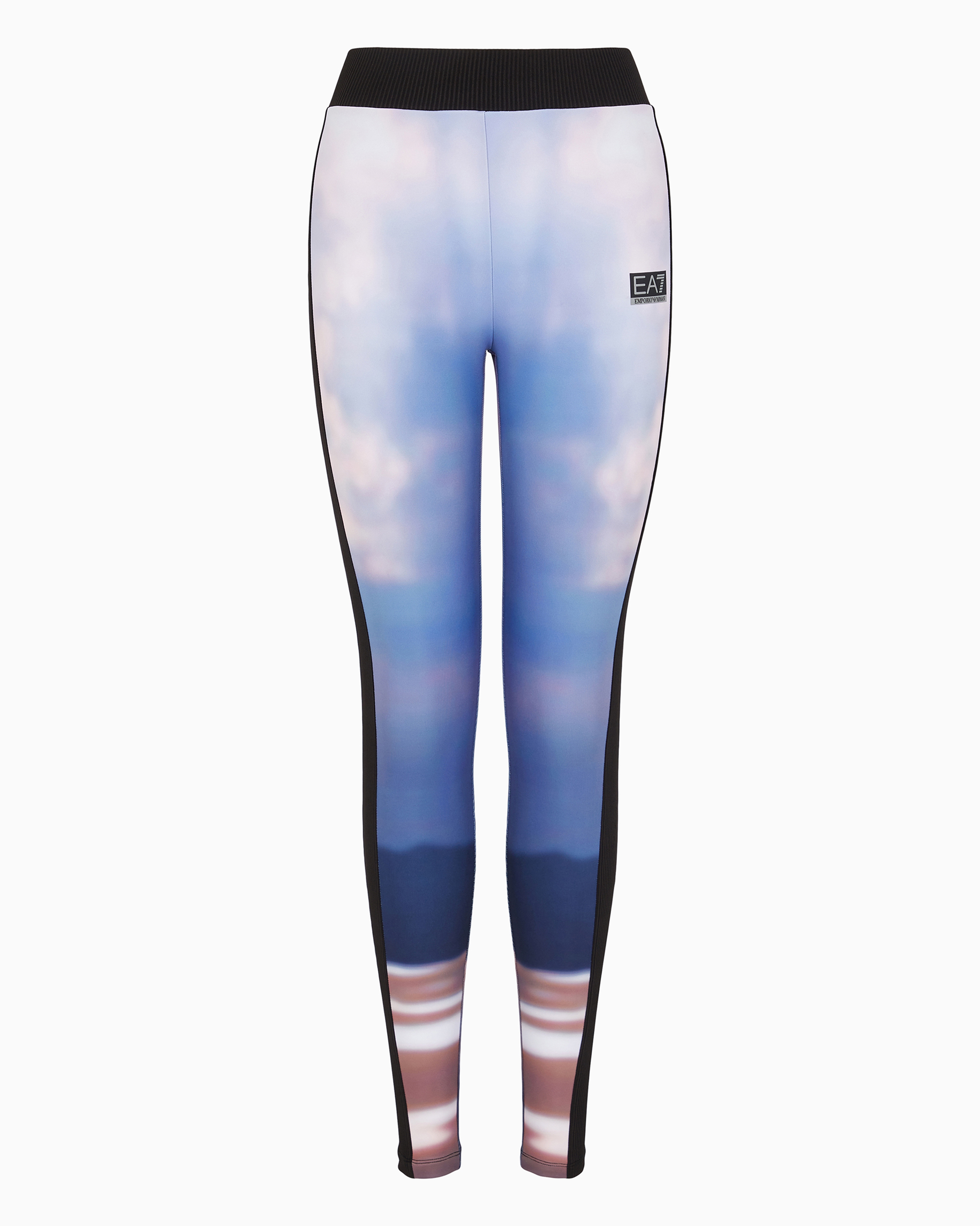Ea7 Dynamic Athlete Leggings In Ventus7 Technical Fabric In Patterned