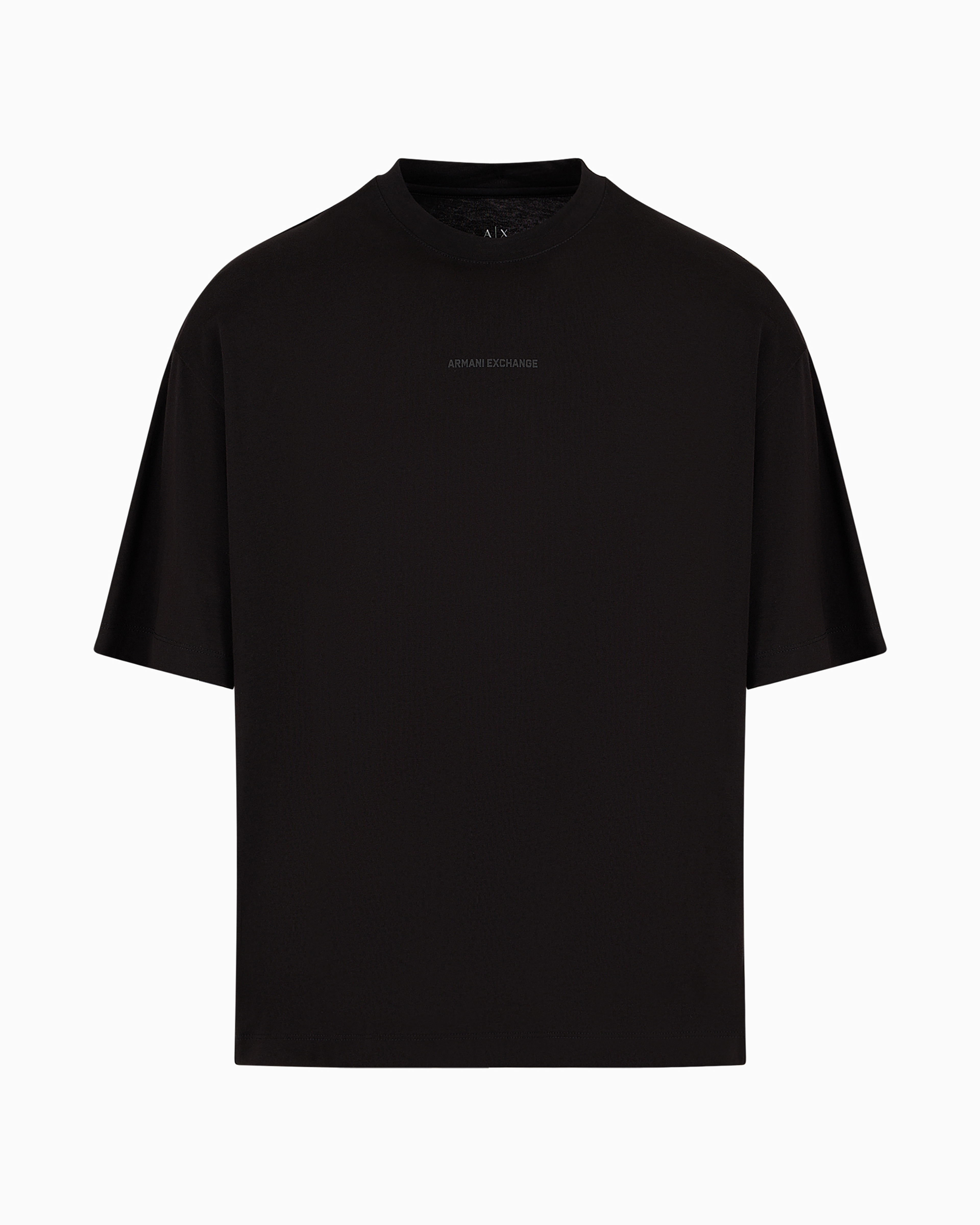 Armani Exchange Official Store Relaxed Fit T-shirts In Black