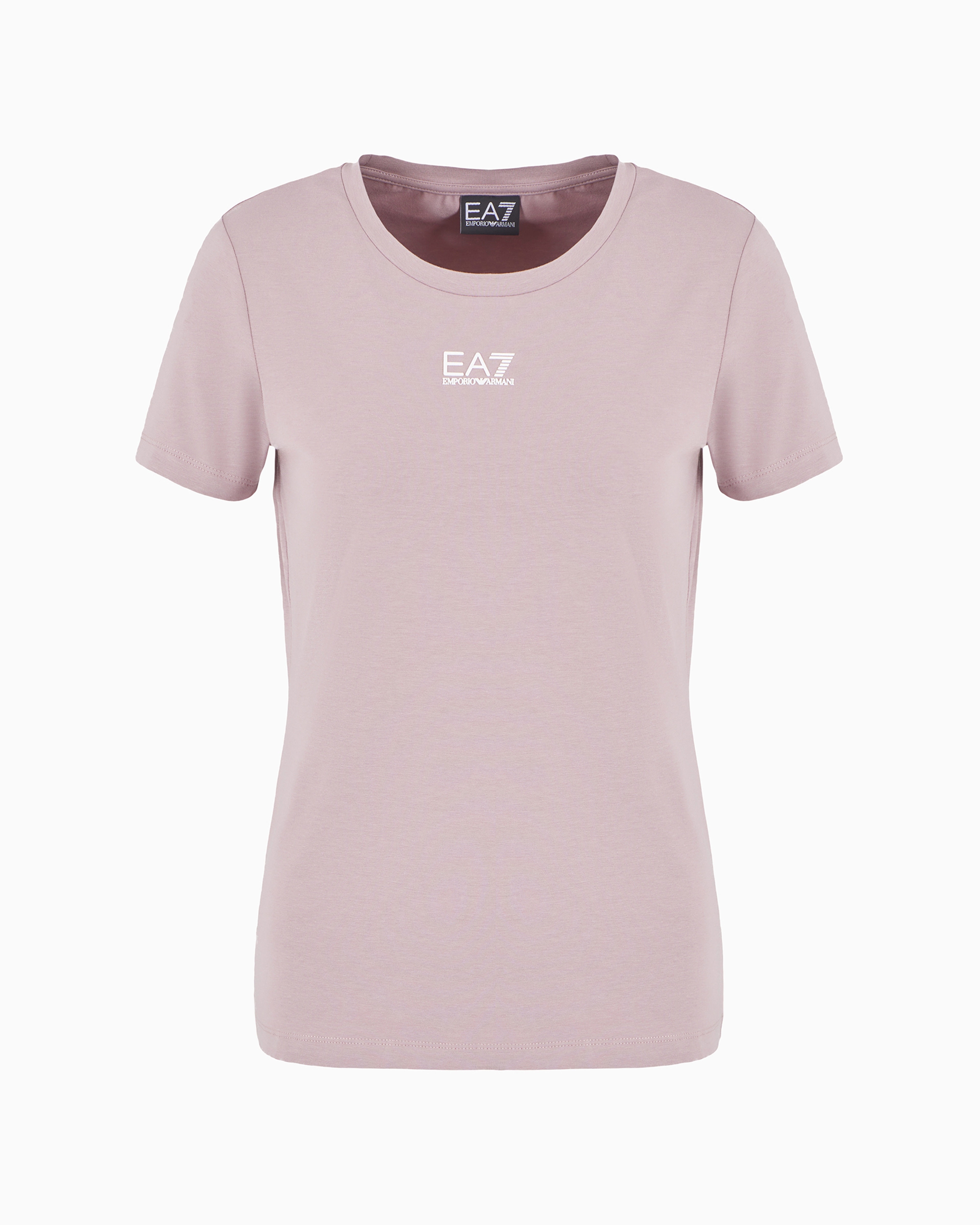 Ea7 Official Store Regular Fit T-shirts In Violett