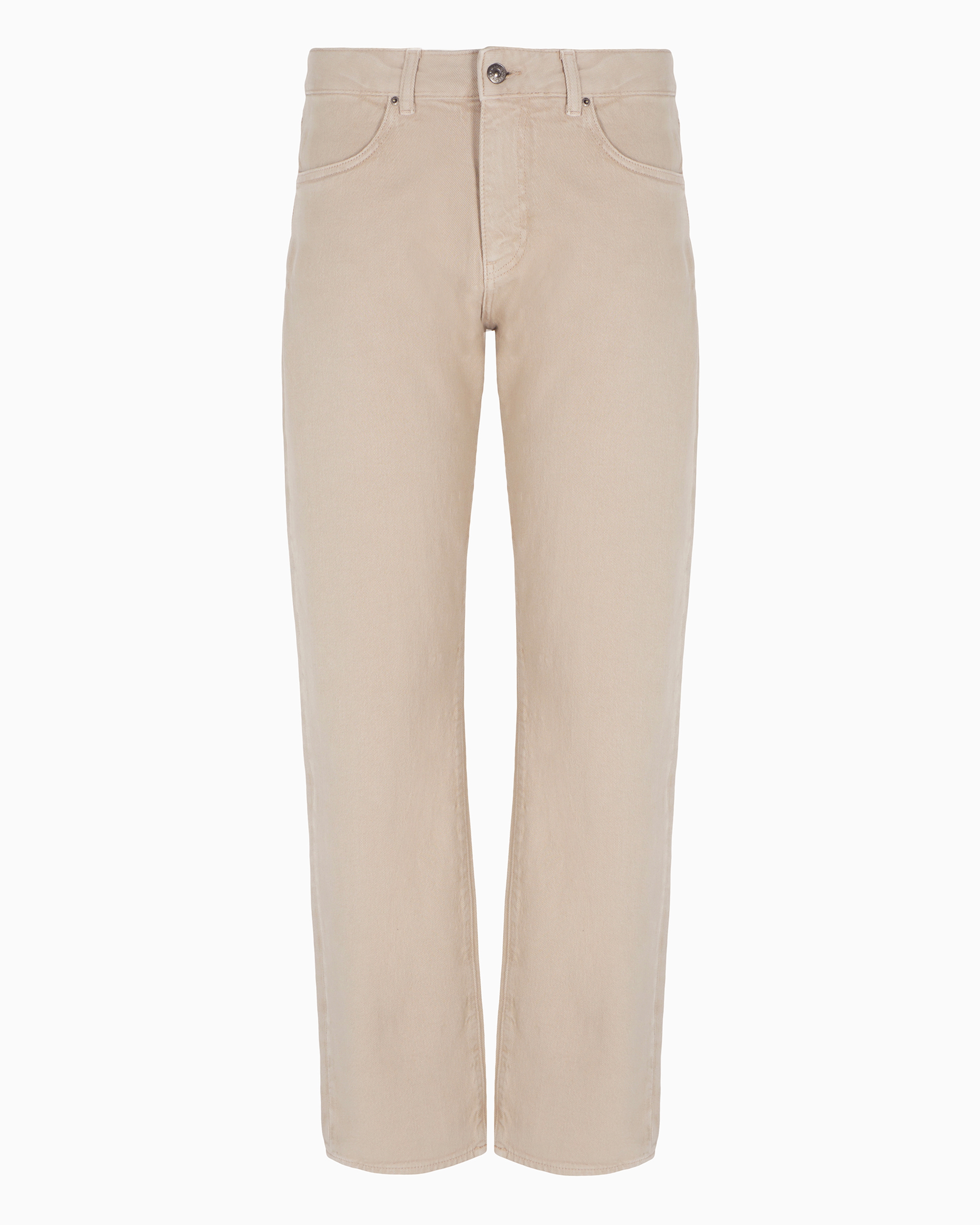 Armani Exchange Official Store Slim Fit Jeans In Beige