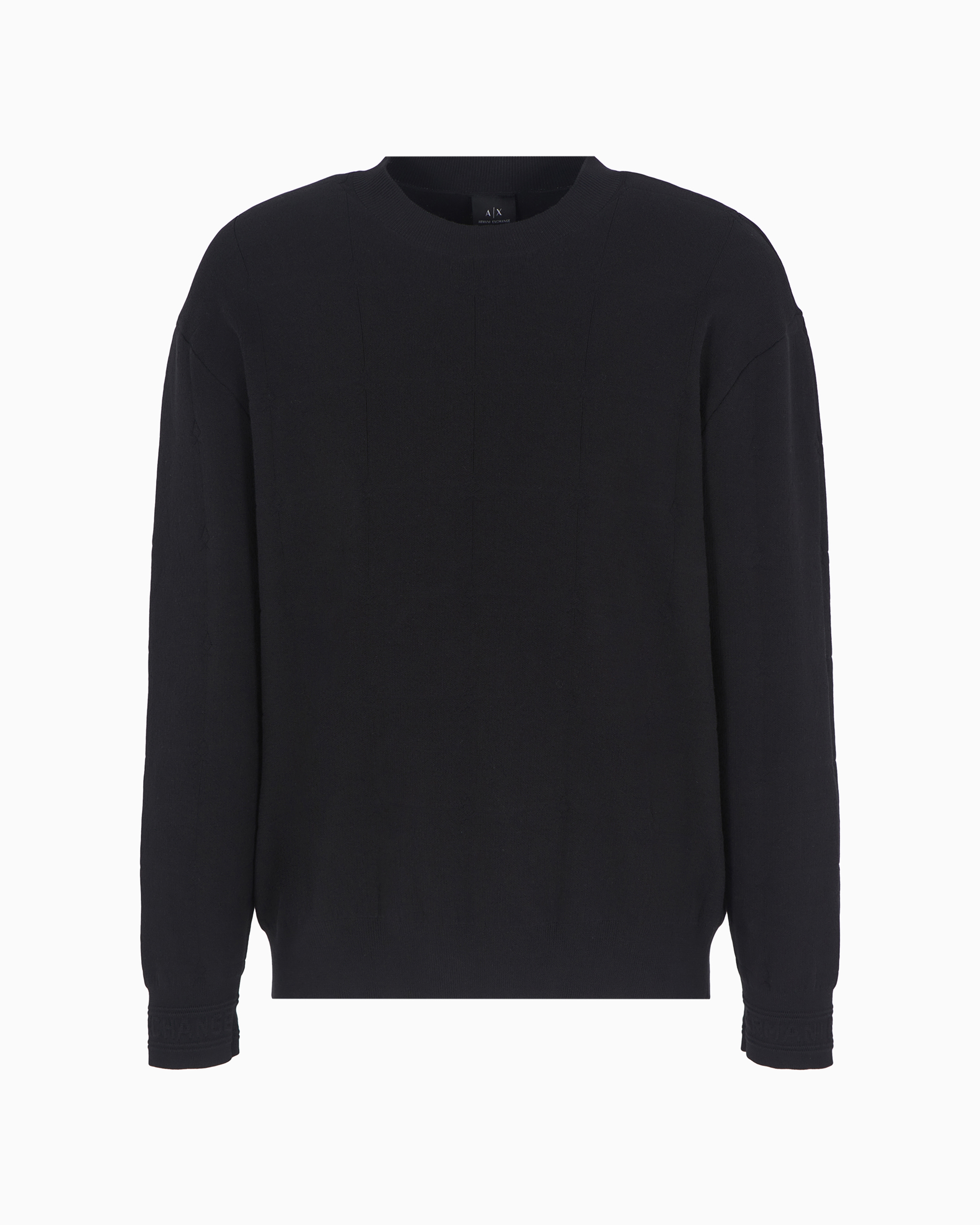 Armani Exchange ブラックファー ARMANI EXCHANGE アルマーニ エクスチェンジ A/X メンズ