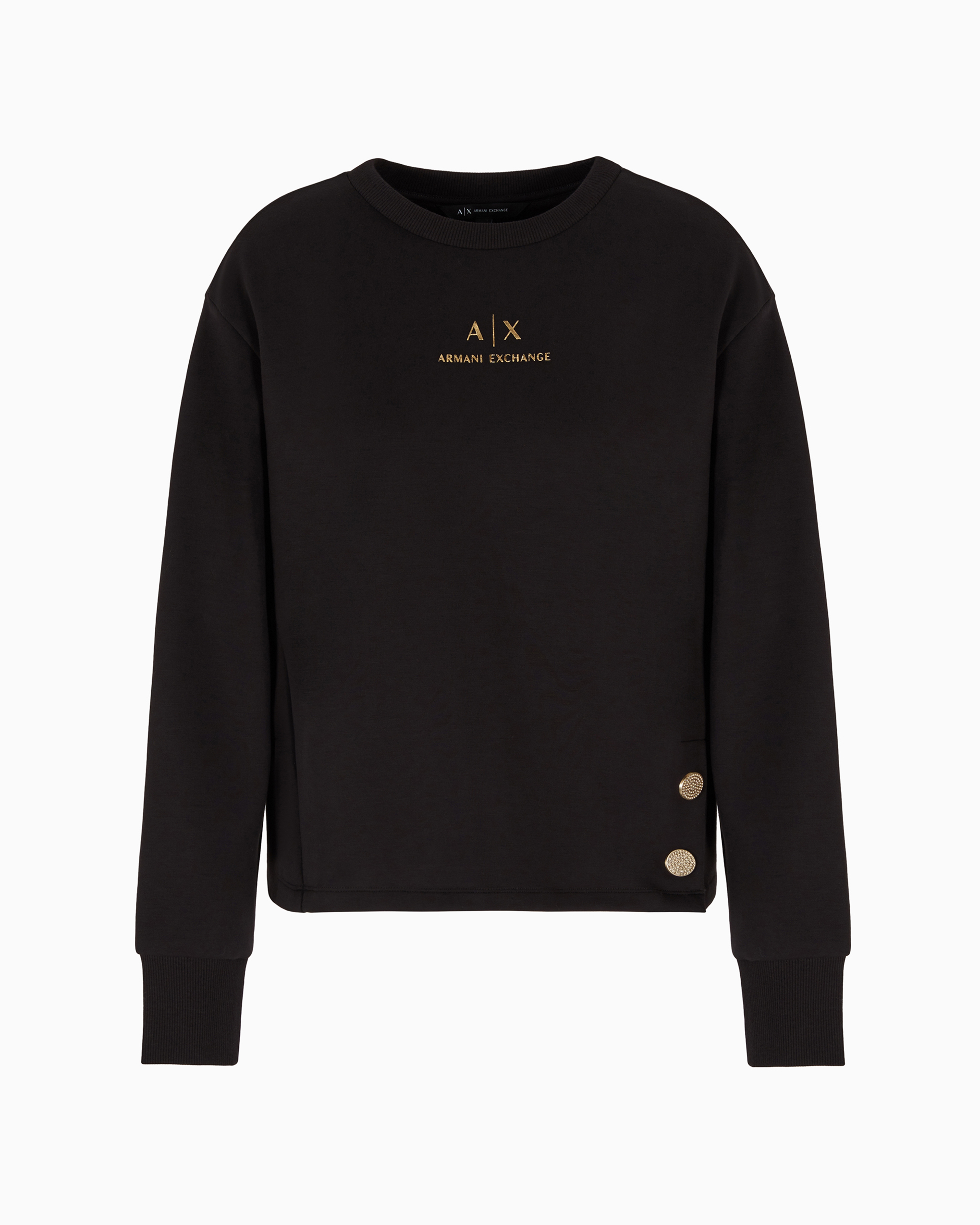 Armani crew neck sweatshirt sale