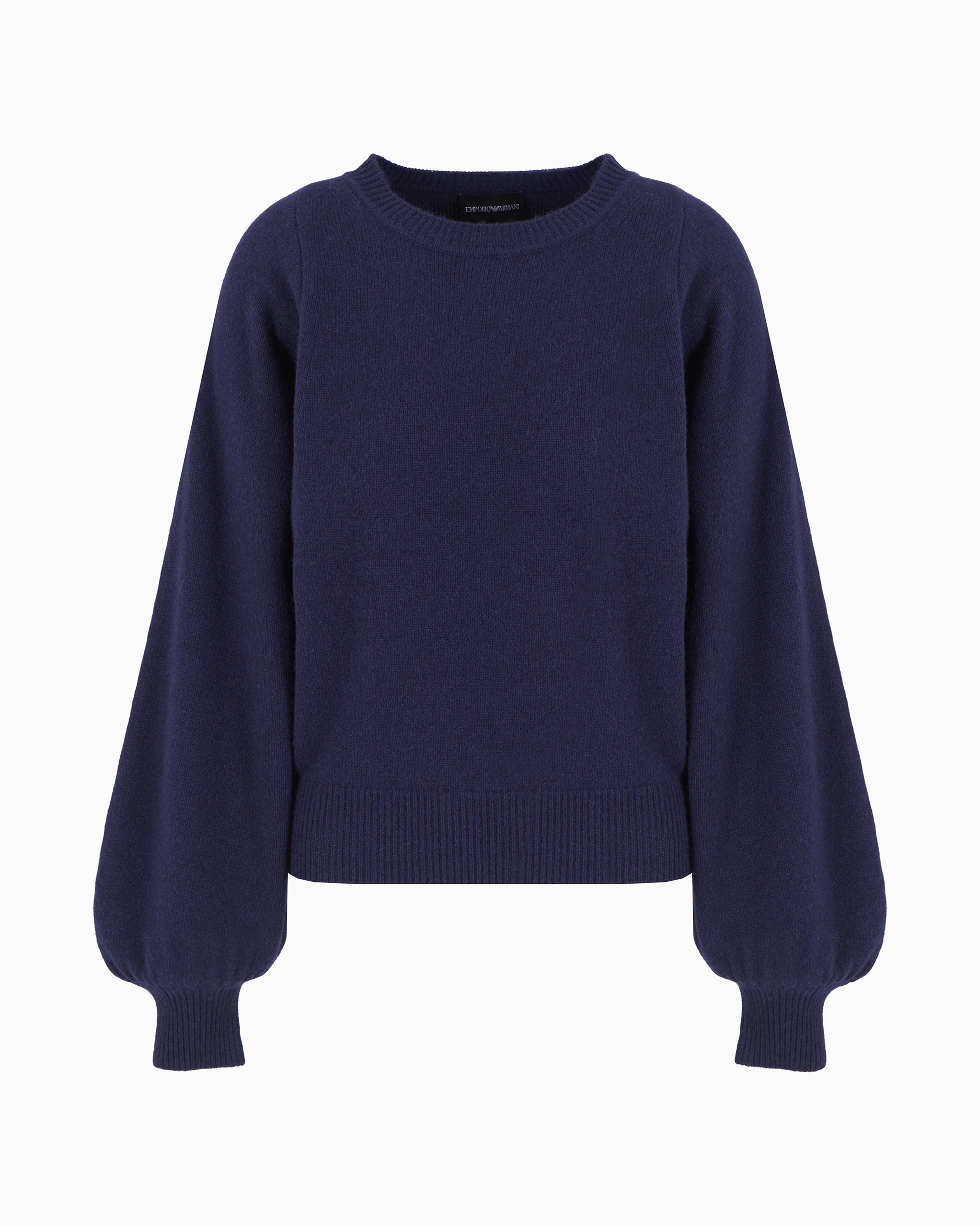 Emporio Armani Official Store Sweaters In Blue