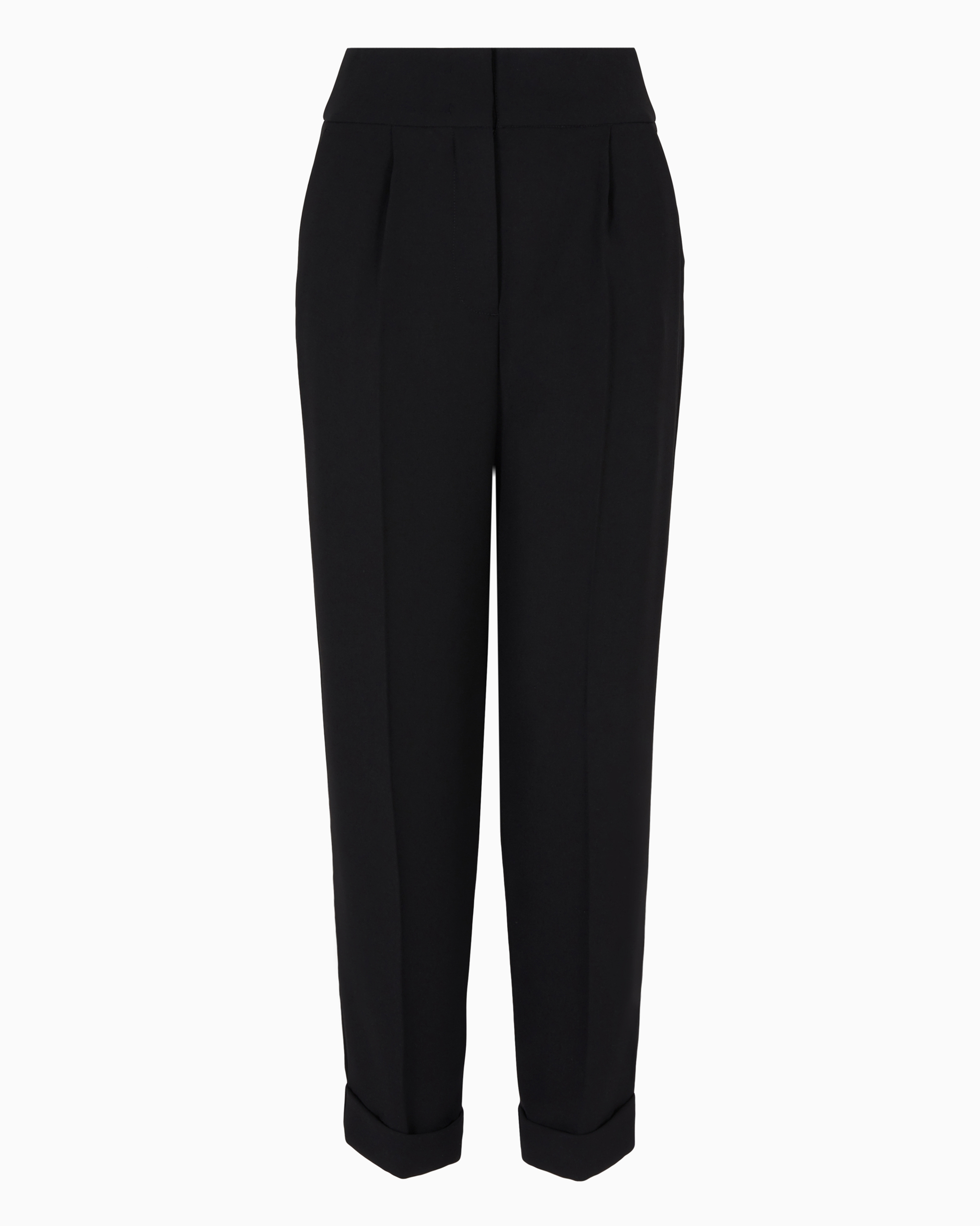 Armani Exchange Official Store Classic Pants In Black