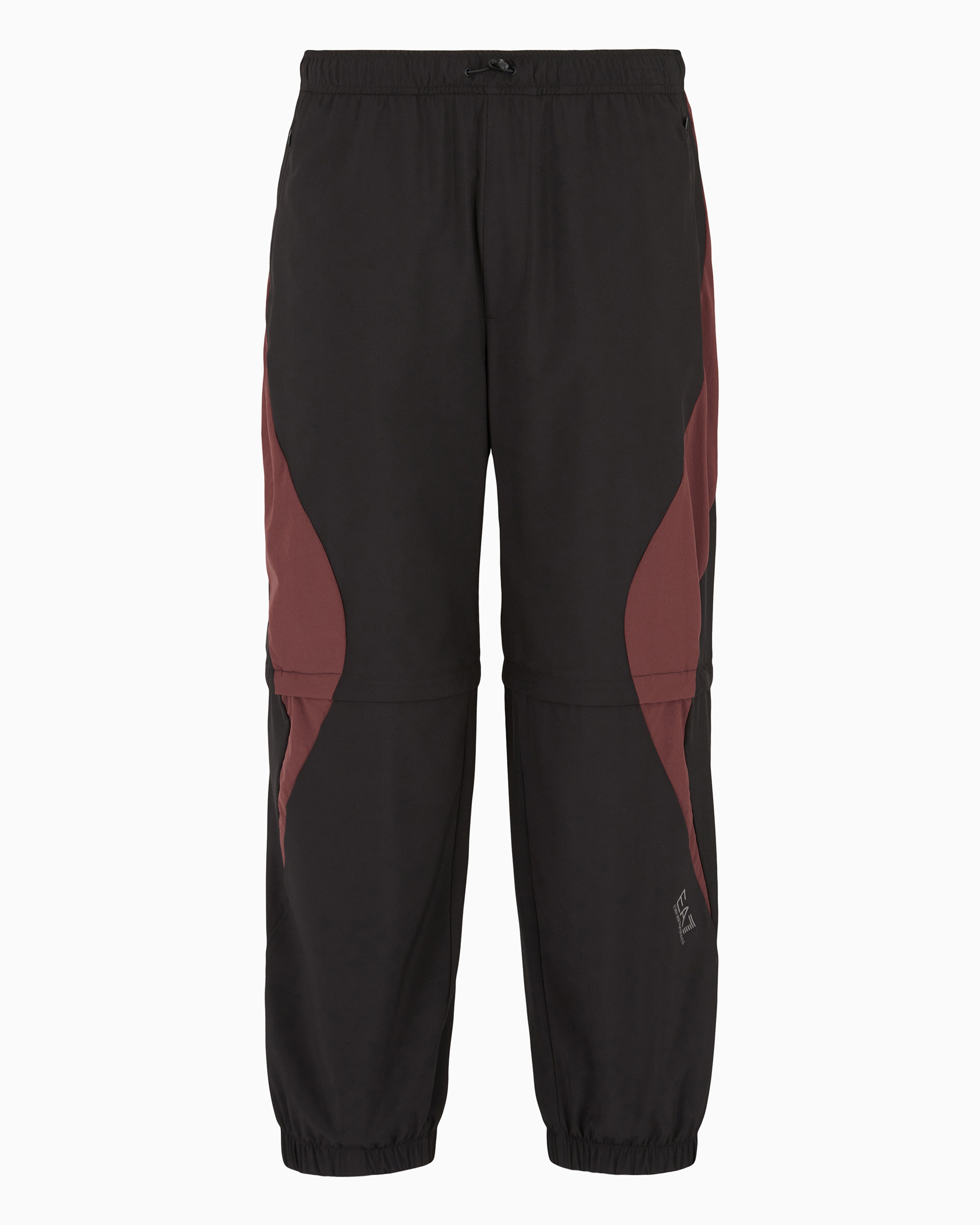 Ea7 Dynamic Athlete Trousers In Ventus7 Technical Fabric In Brown