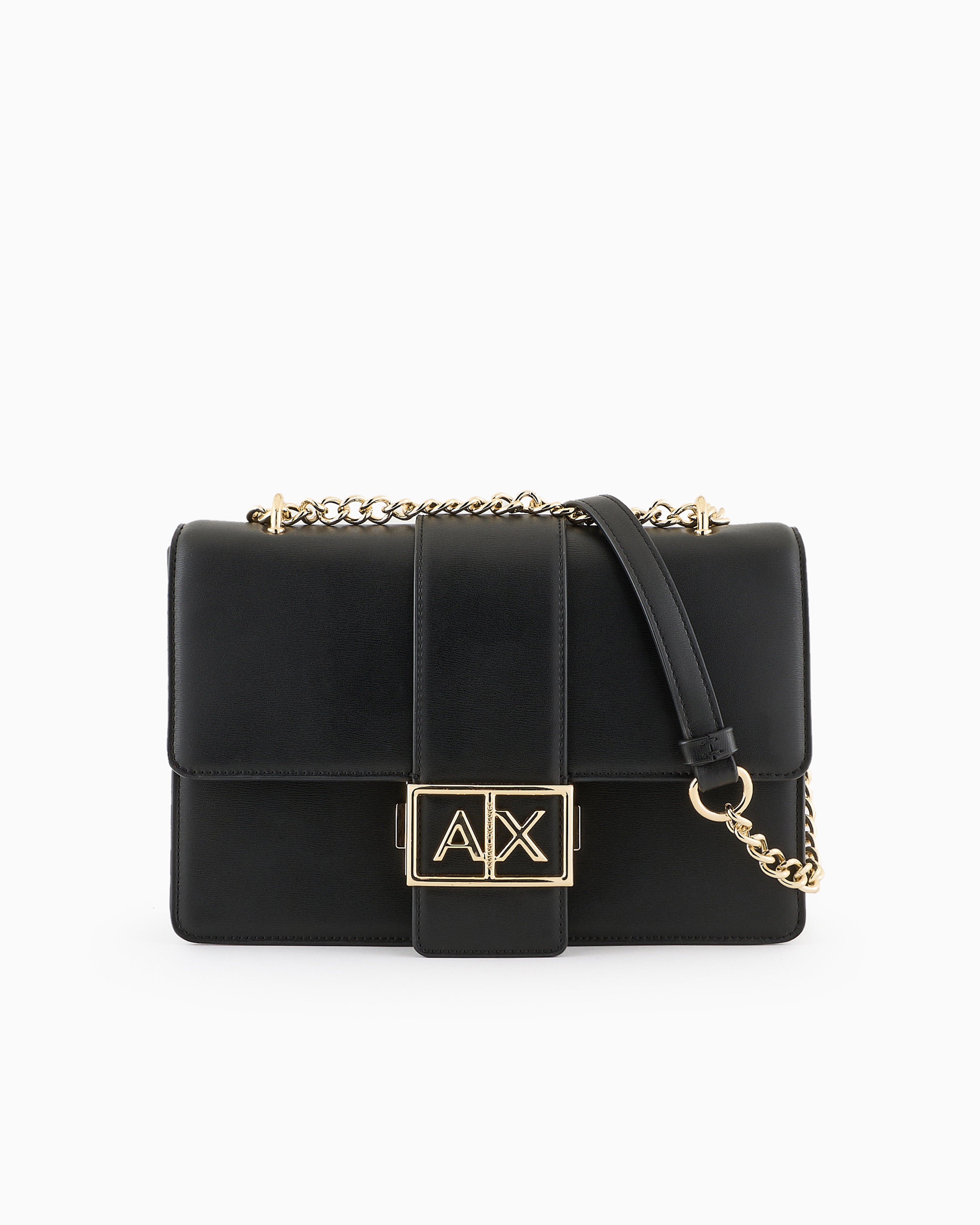 Armani Exchange Official Store Crossbody Bags In Black