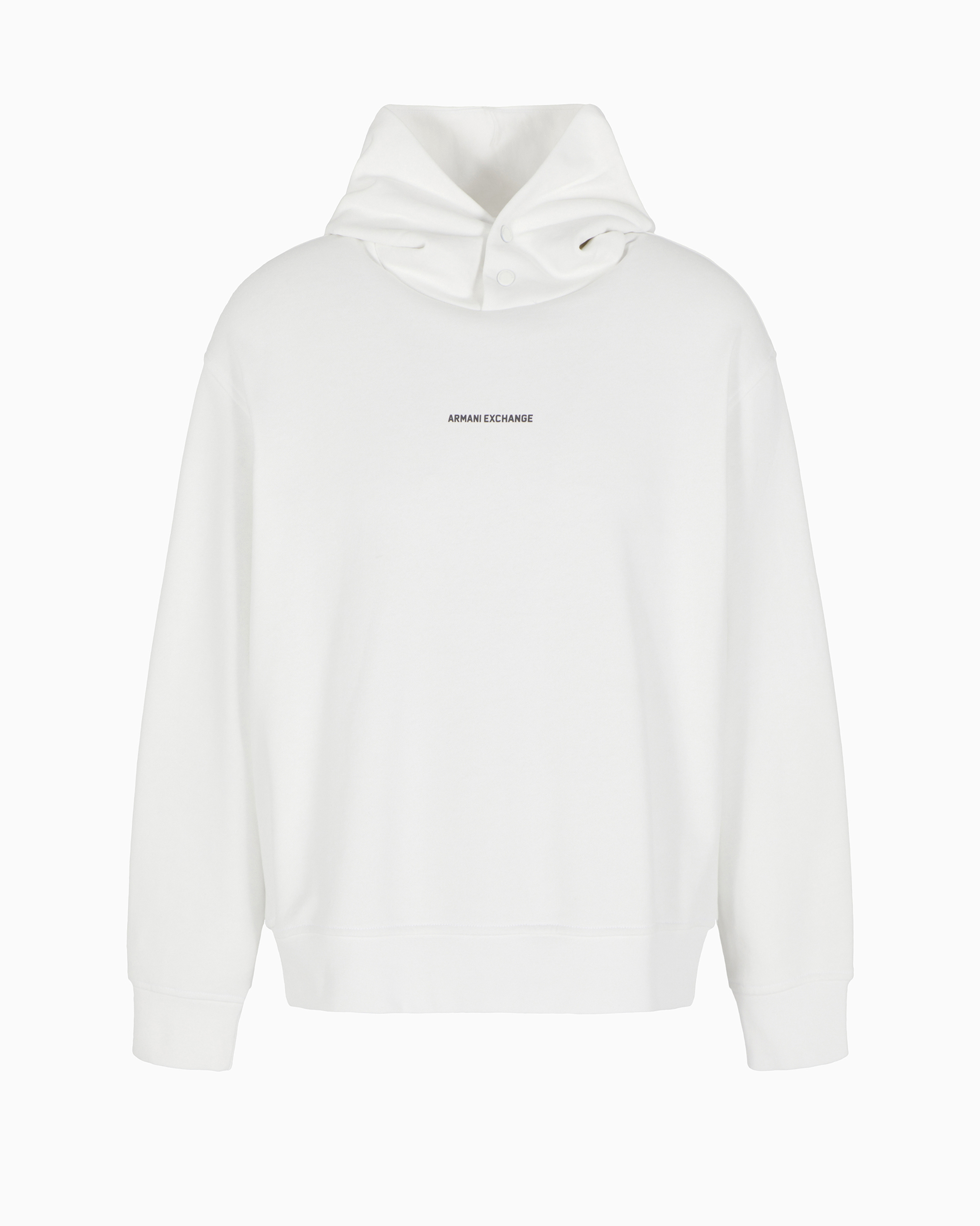 Armani Exchange Official Store Hoodies In White