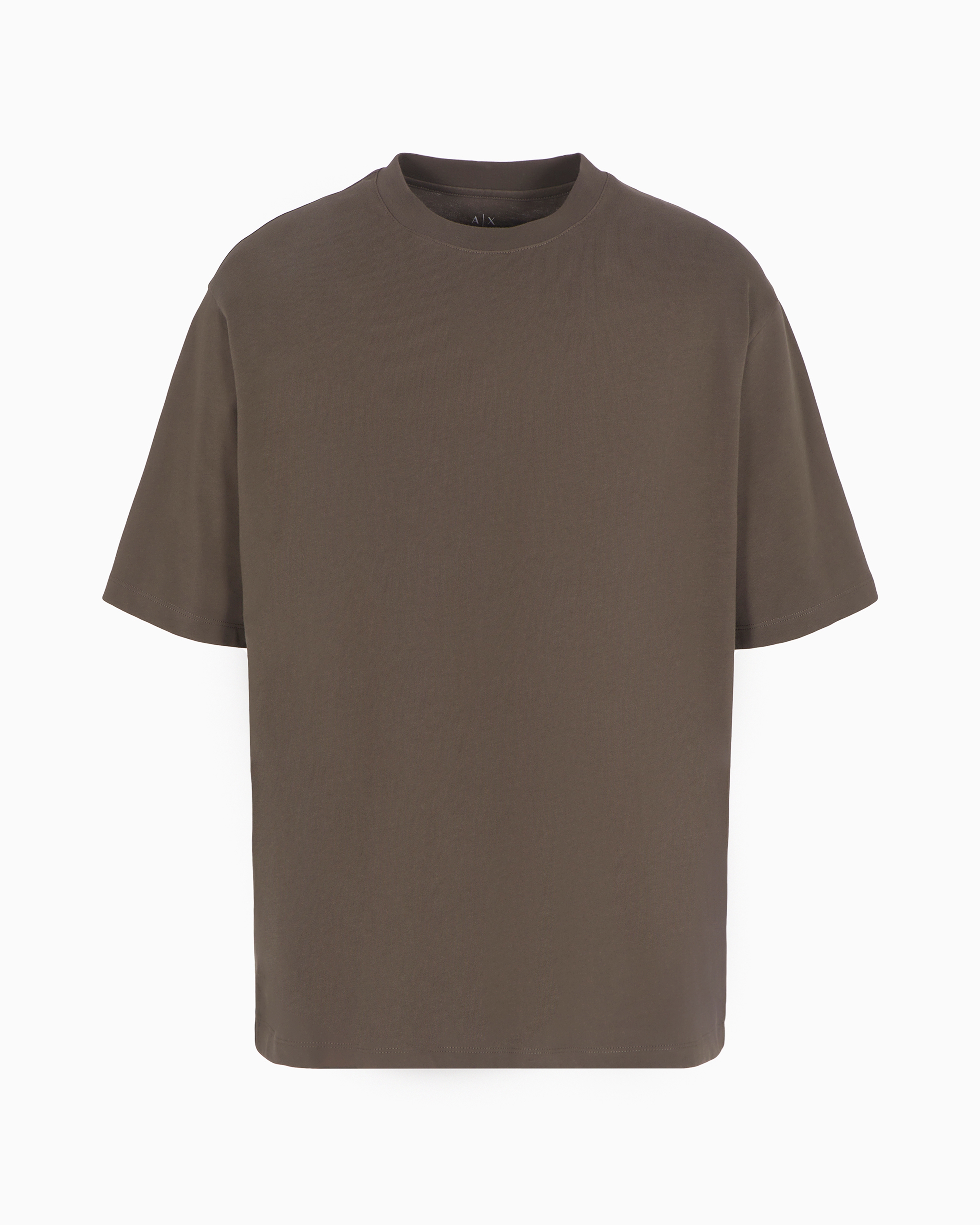 Armani Exchange Official Store Relaxed Fit T-shirts In Verde Militare