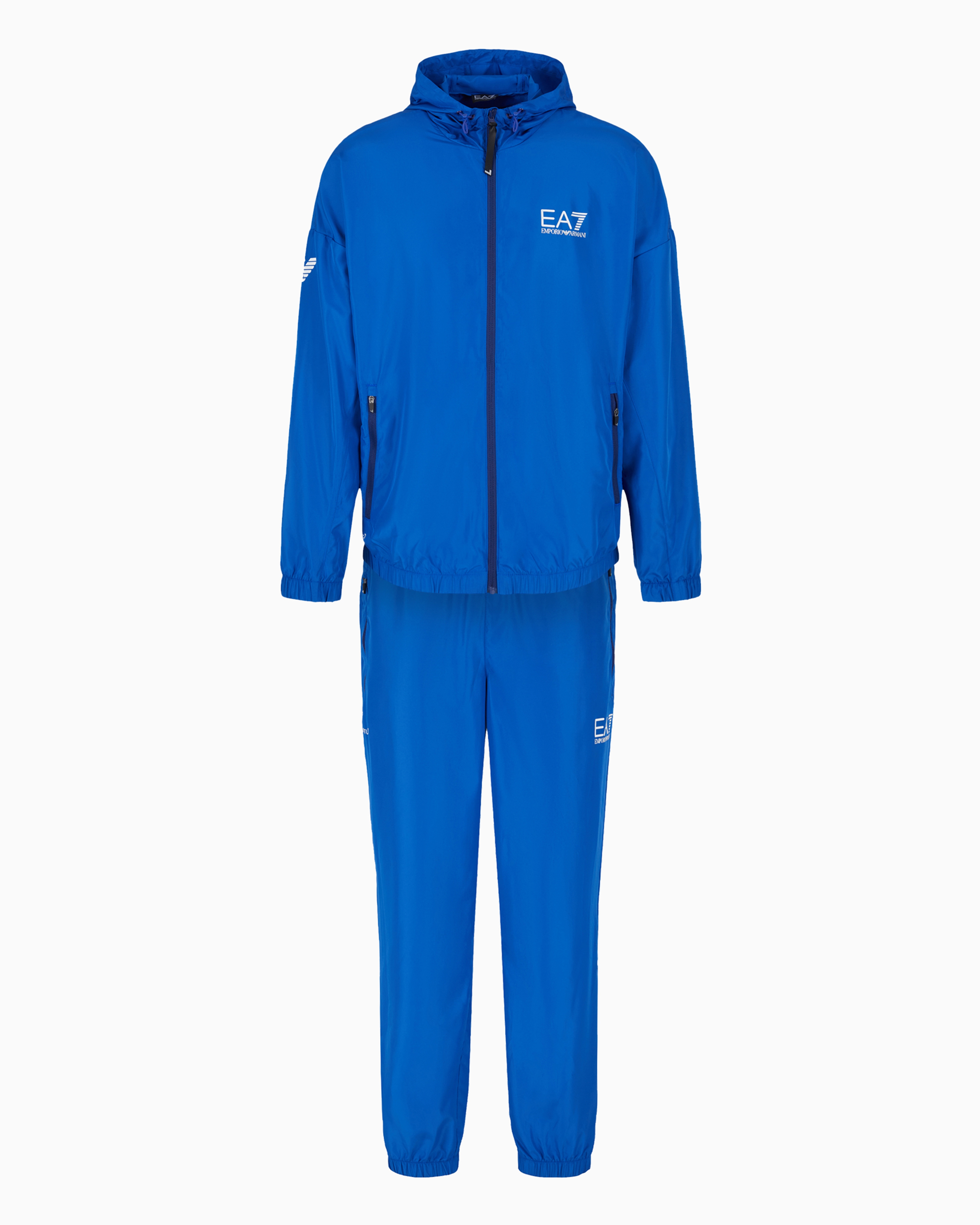 Ea7 Official Store Tennis Pro Tracksuit In Ventus7 Technical Fabric In Blue