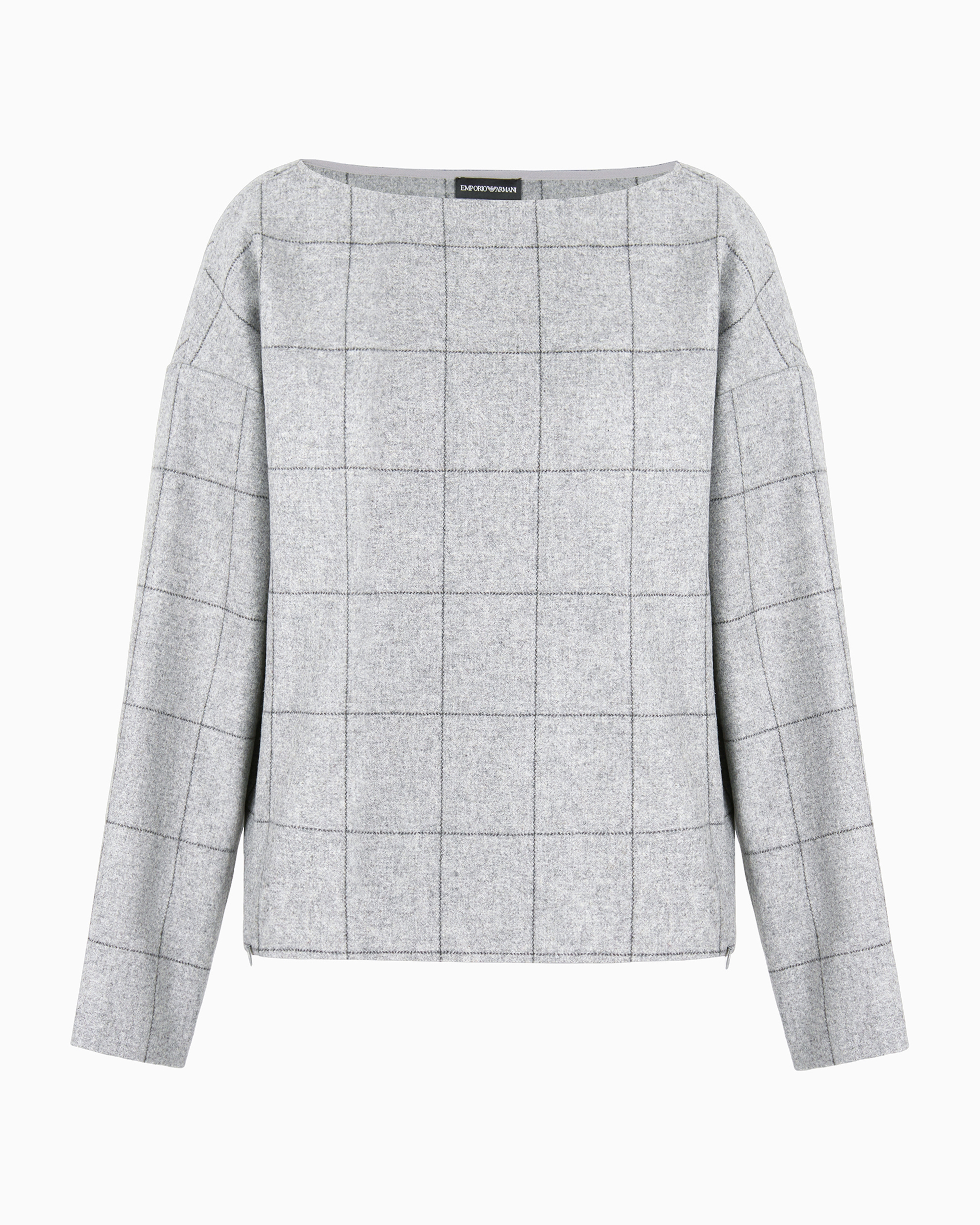 Emporio Armani Official Store Blouses In Gray