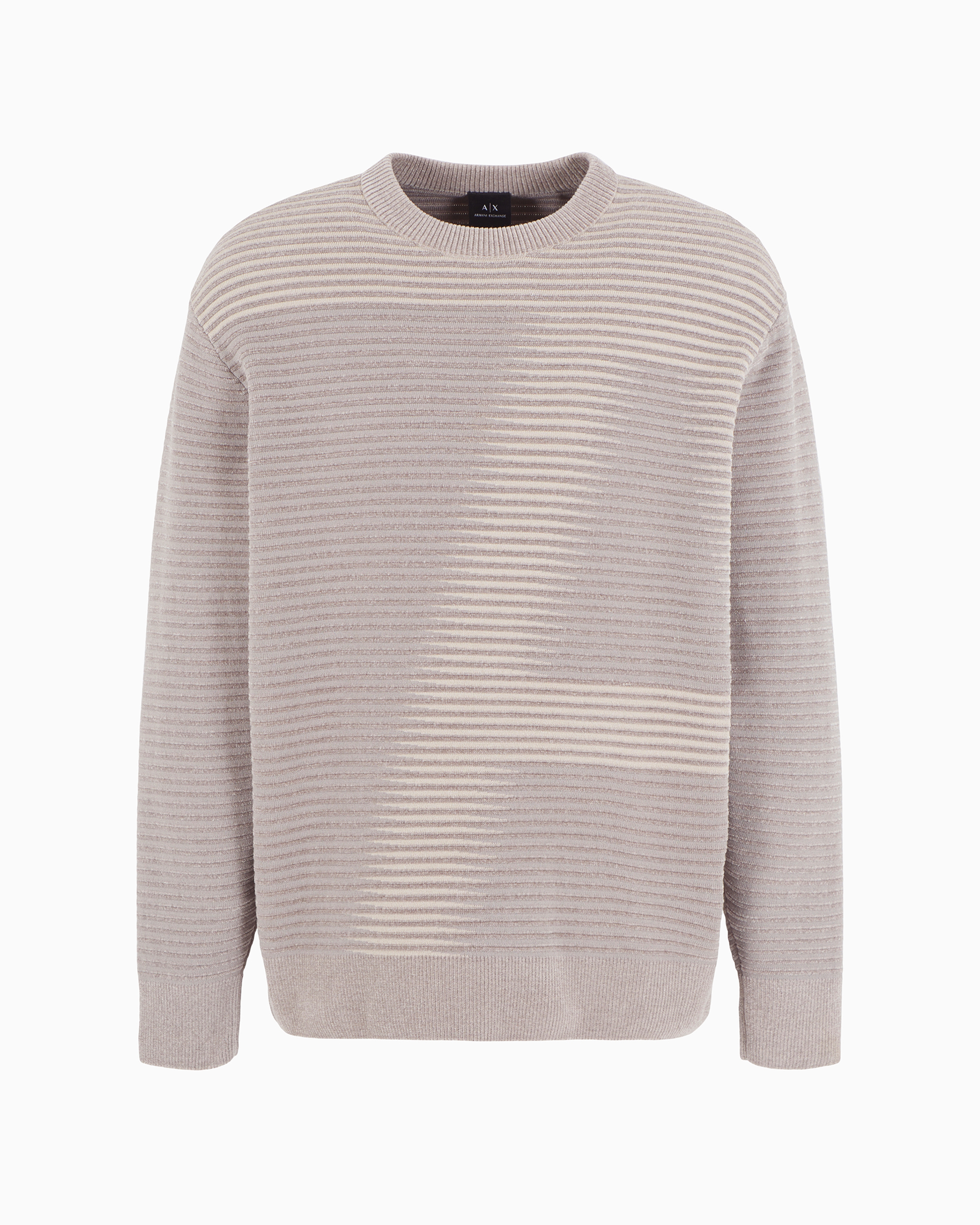 Armani Exchange Official Store Sweaters In Dove Grey