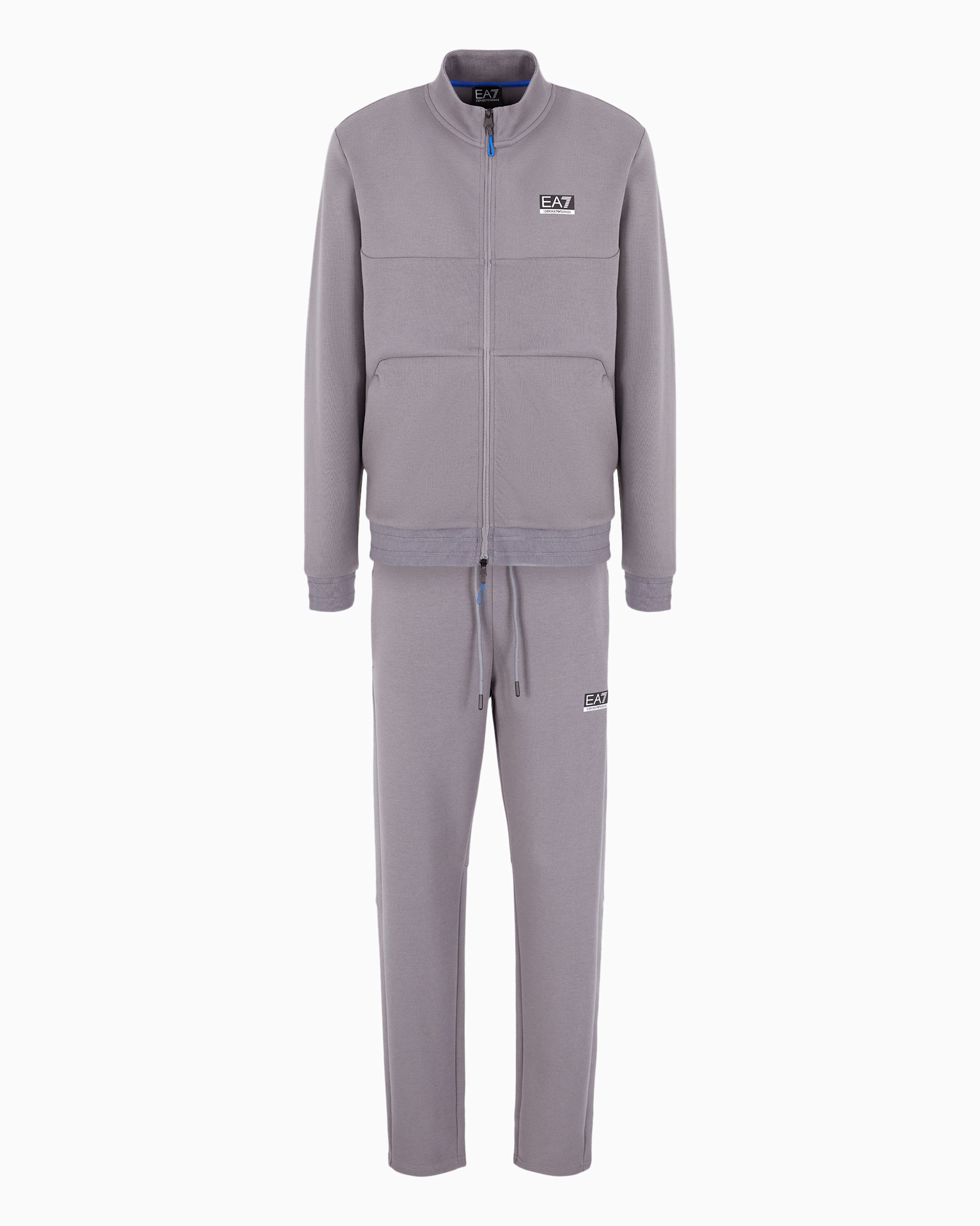 Ea7 Official Store Dynamic Athlete Tracksuit In Ventus7 Technical Fabric In Gray