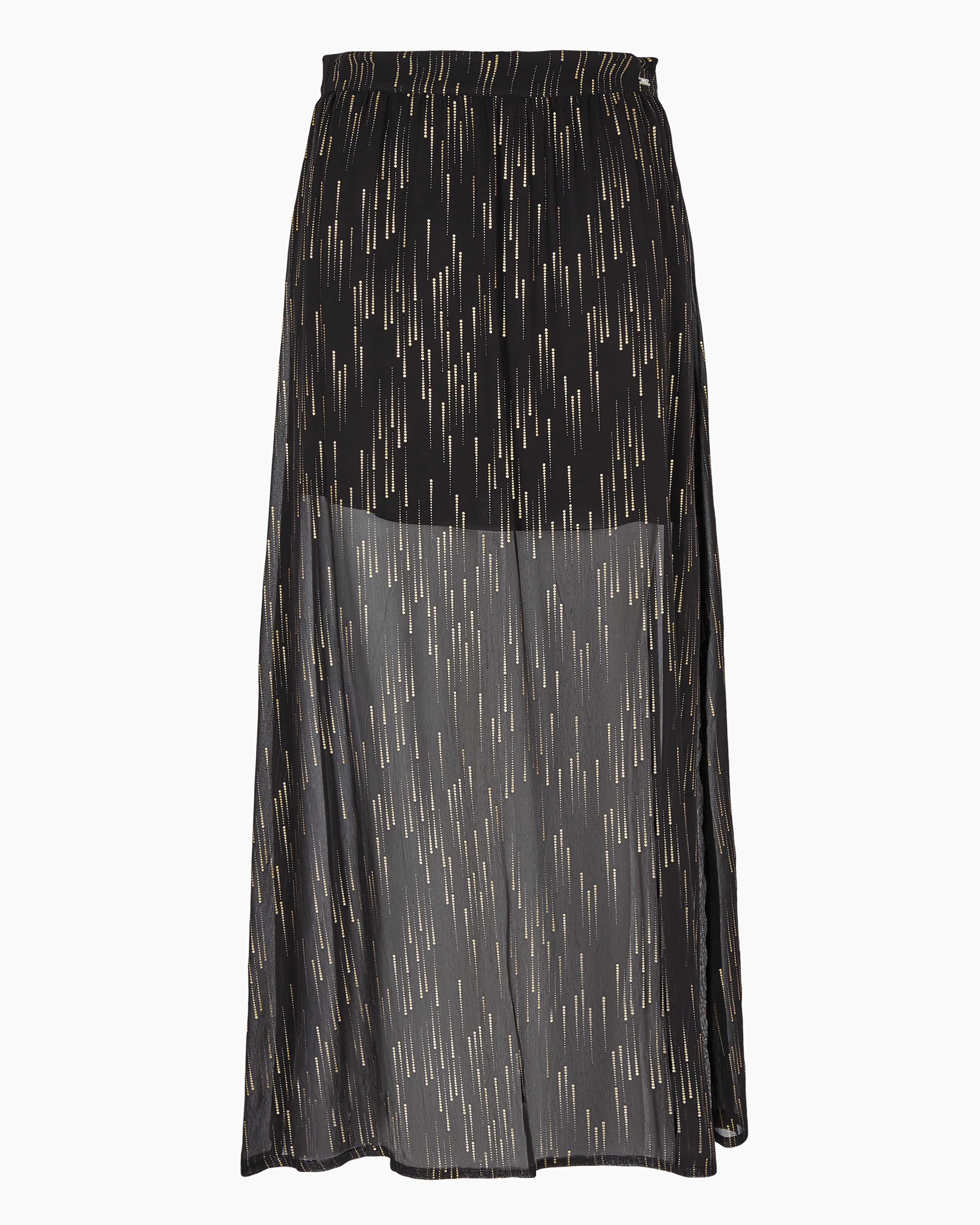 Armani Exchange Official Store Midi Skirts In Black