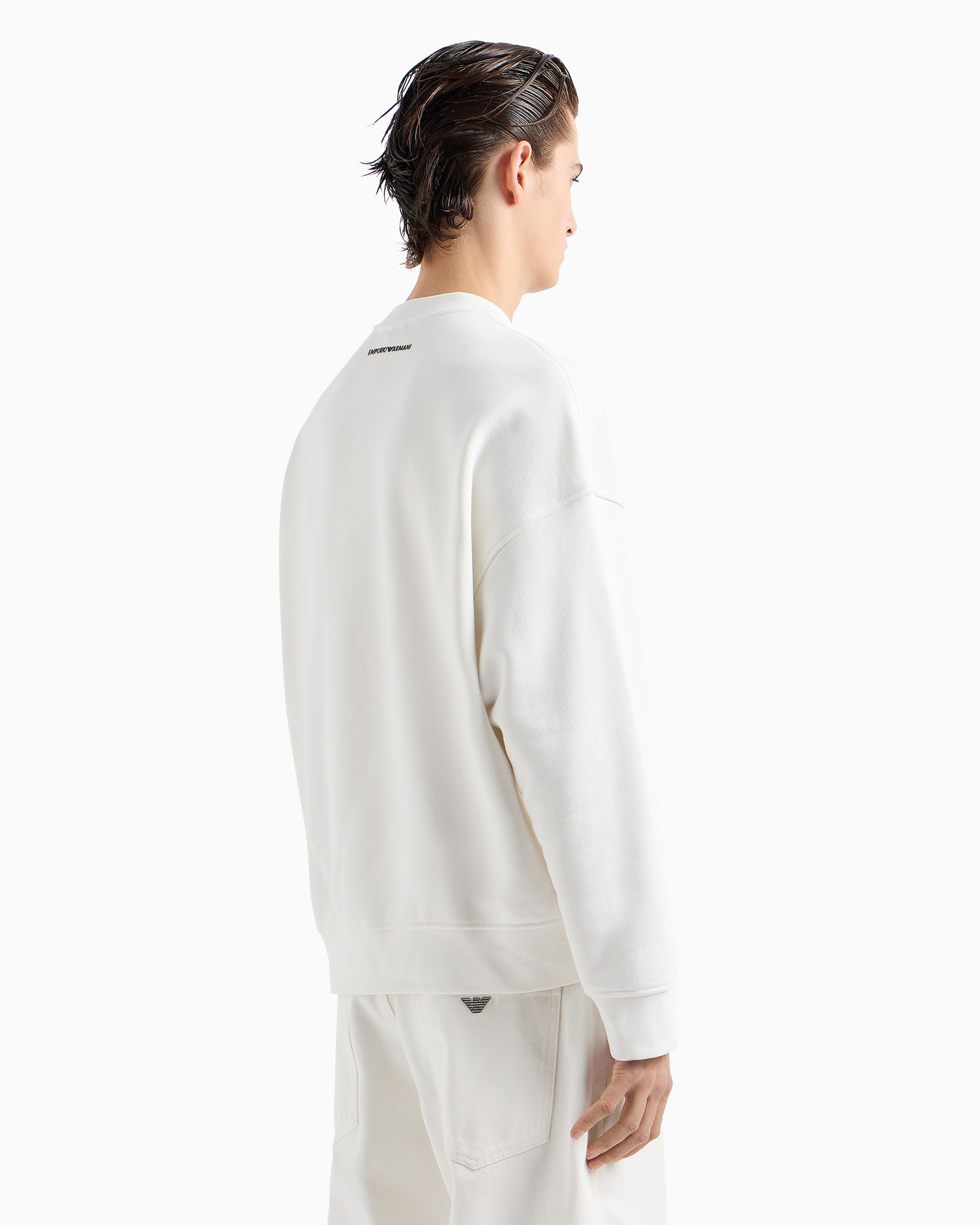 Emporio Armani◆フレンチテリージャージースウェットシャツ Emporio Armani◇フレンチテリージャージースウェットシャツ