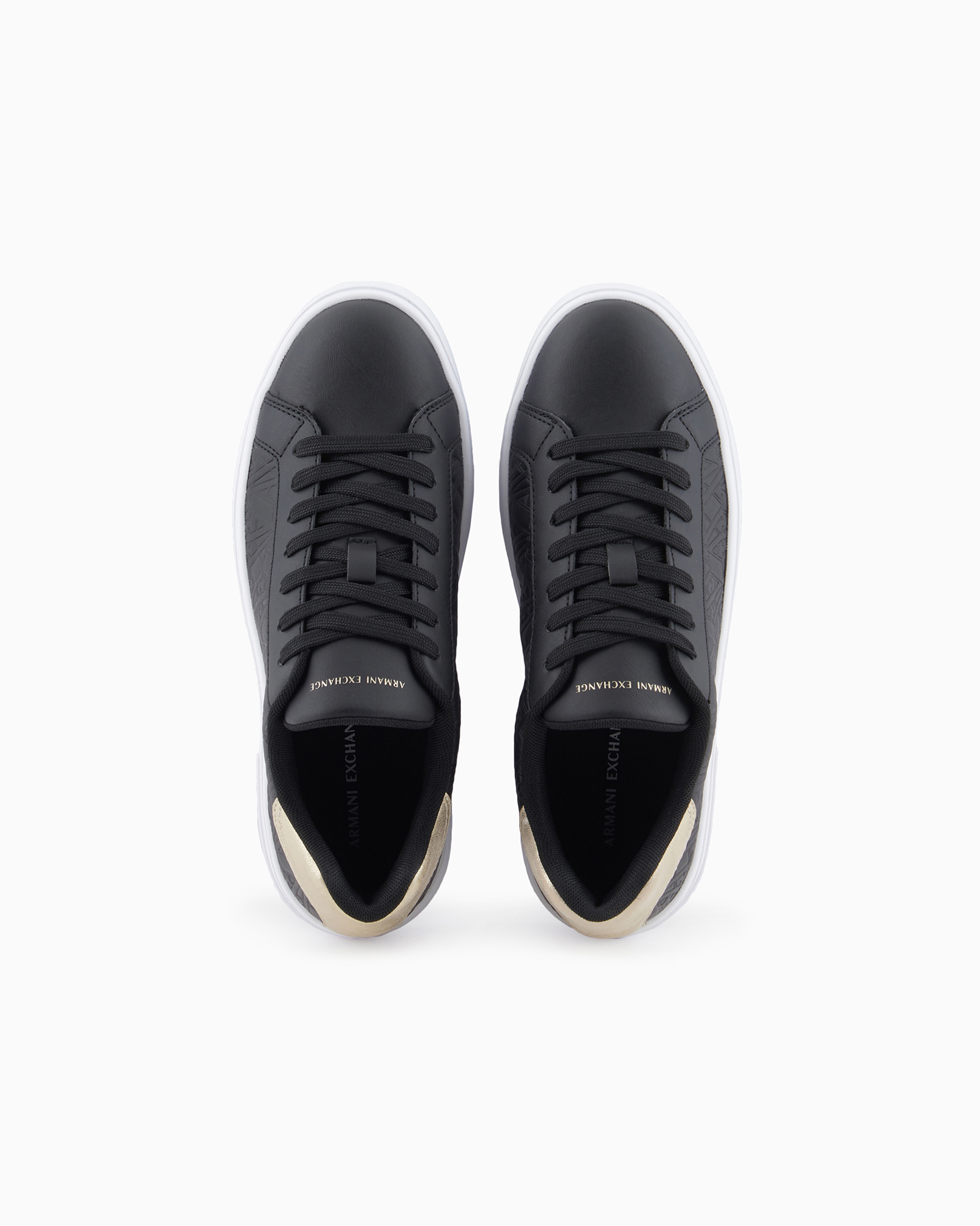 Armani Exchange Official Store Sneakers In Black