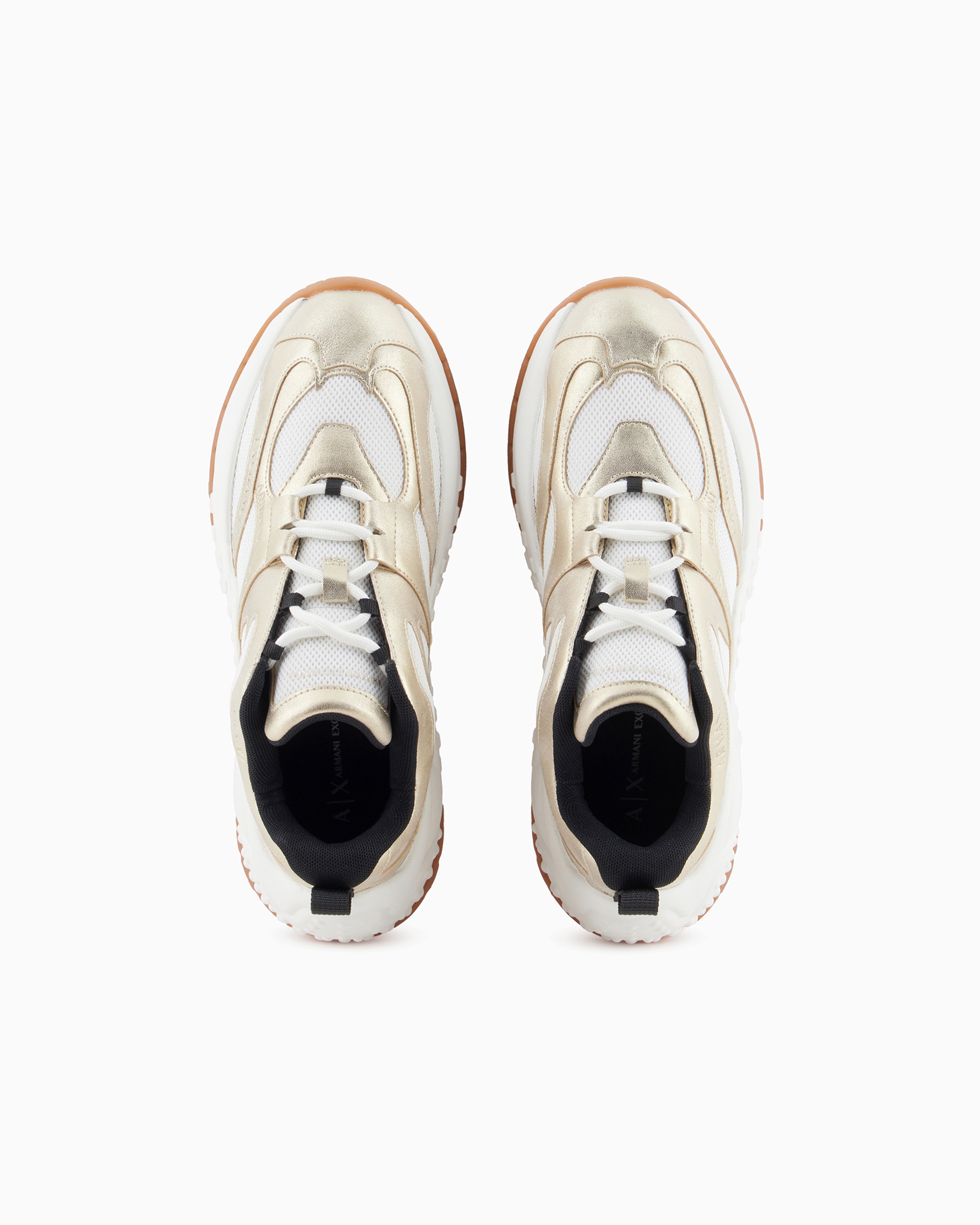 Chunky sneakers with metal details