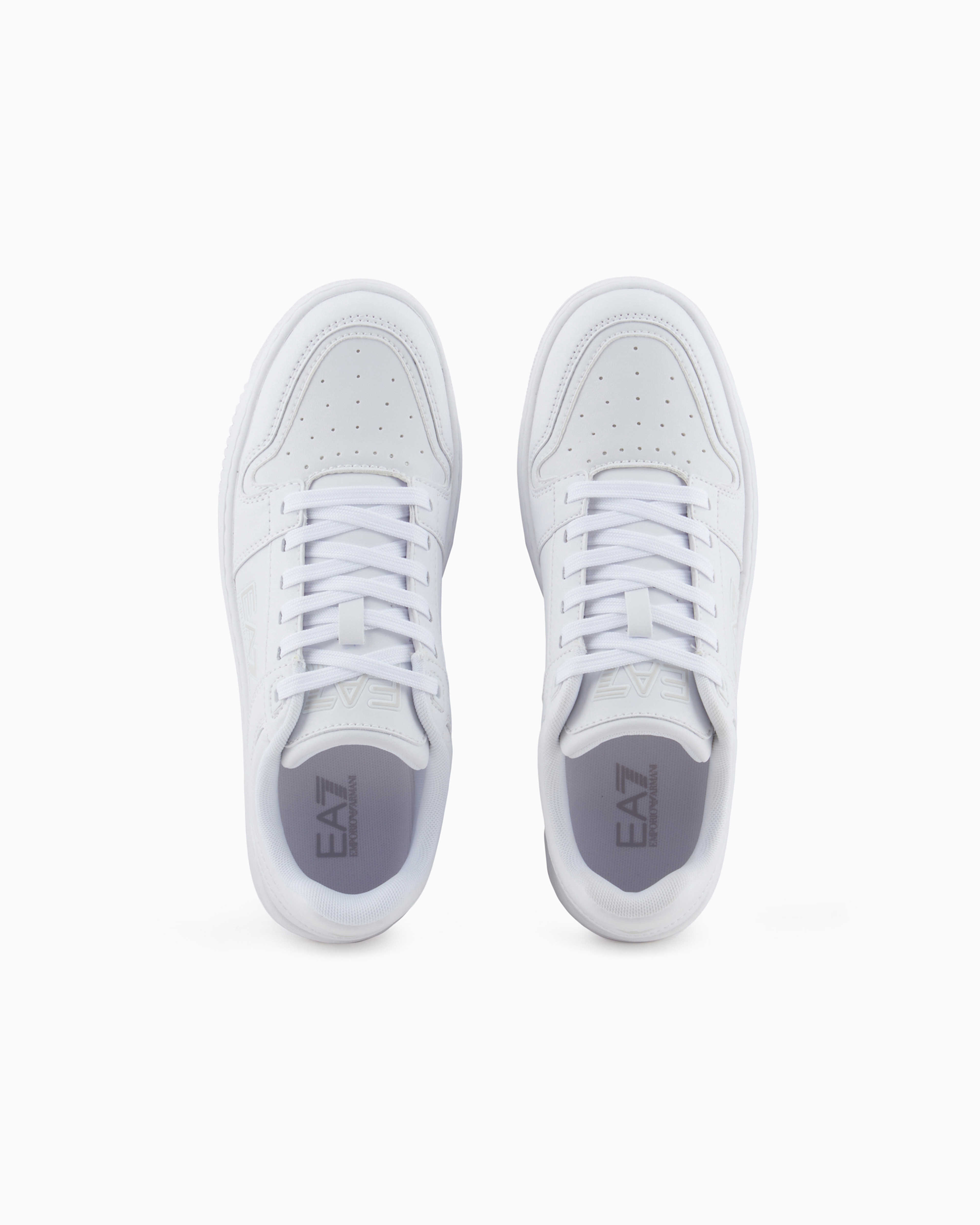 Ea7 Official Store Slasher Sneakers In White