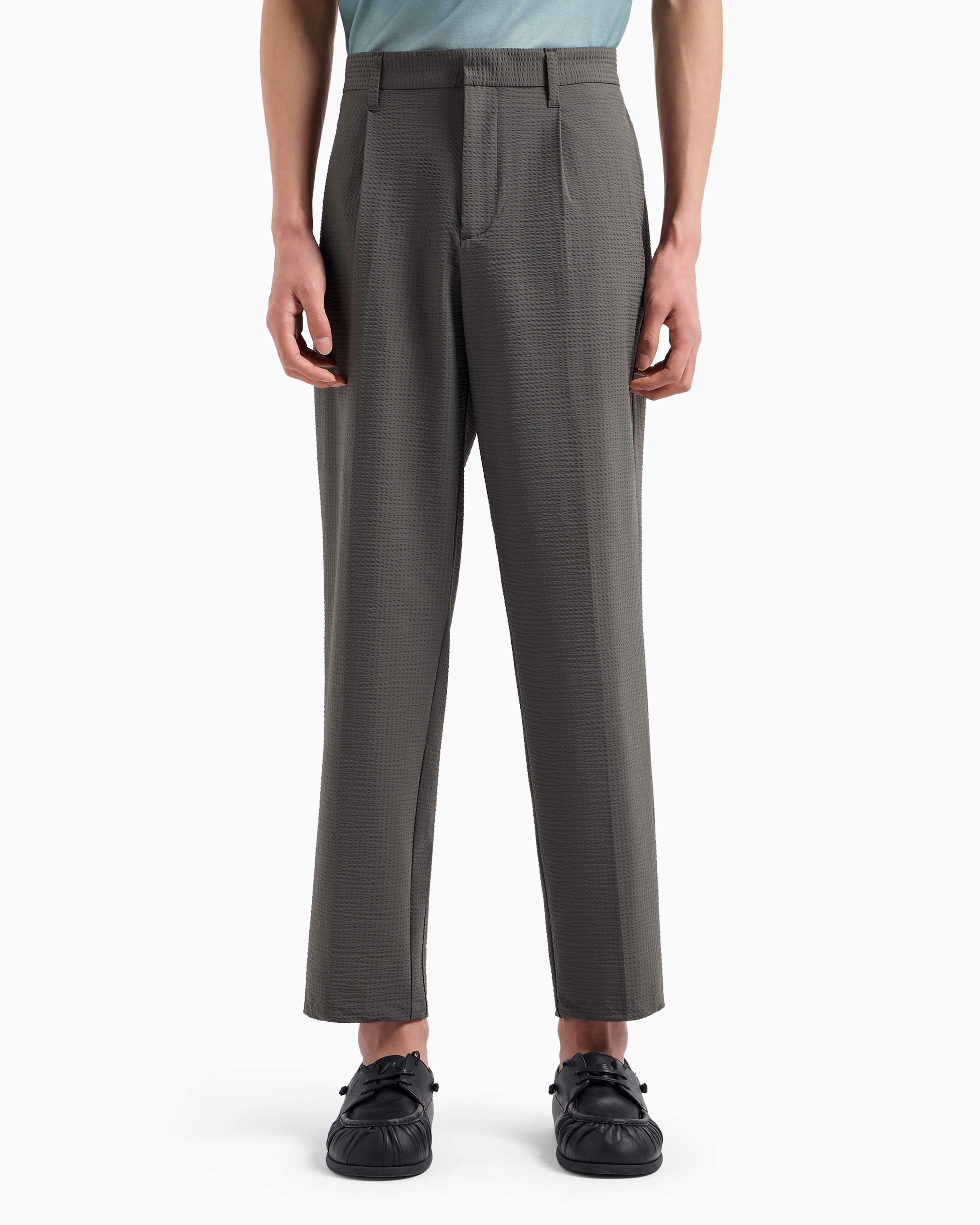 【新品未使用】Emporio Armani スラックス EMPORIO ARMANI(エンポリオアルマーニ) スラックス(メンズ