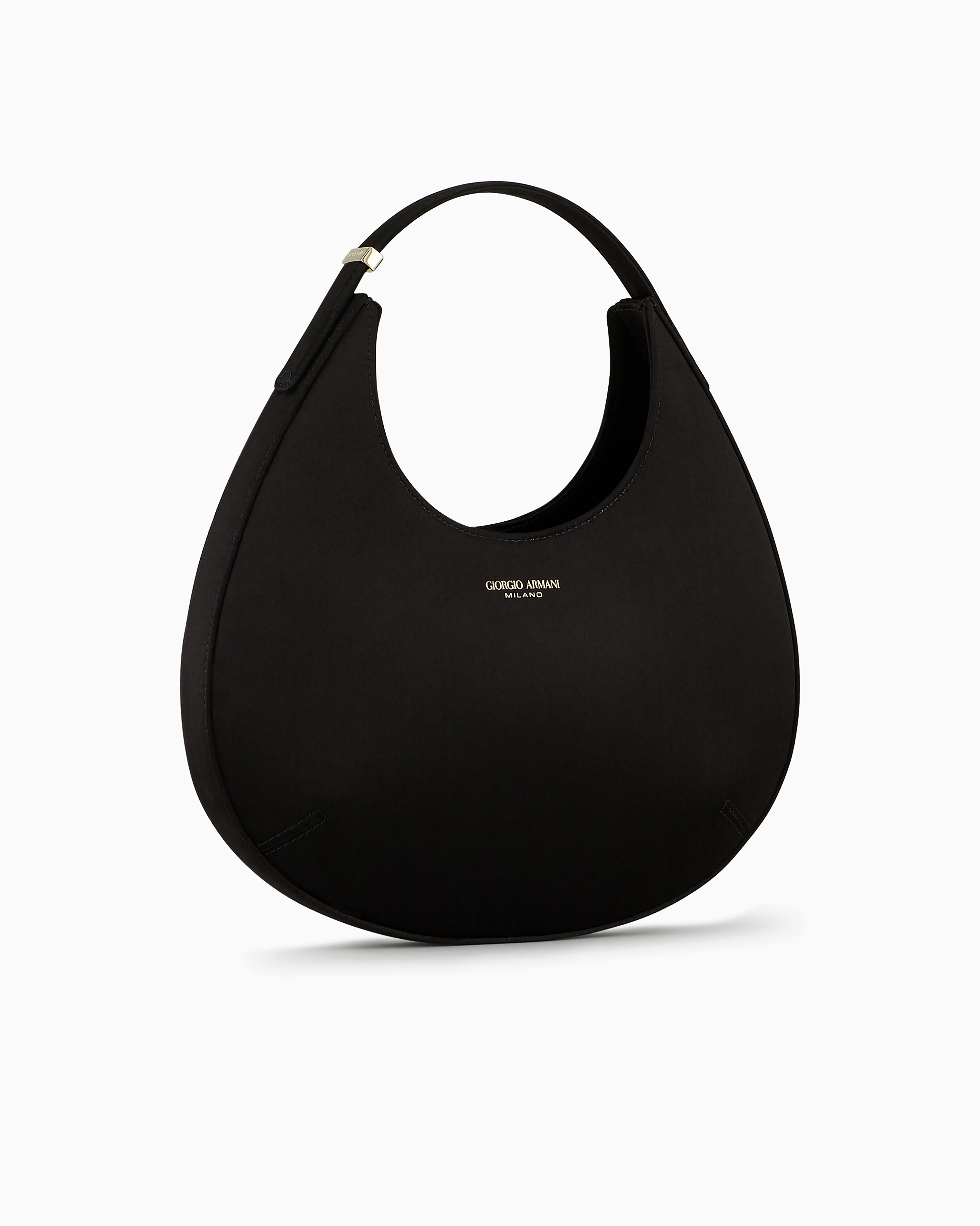 GIORGIO ARMANI MINI SATIN LA PRIMA HOBO BAG 