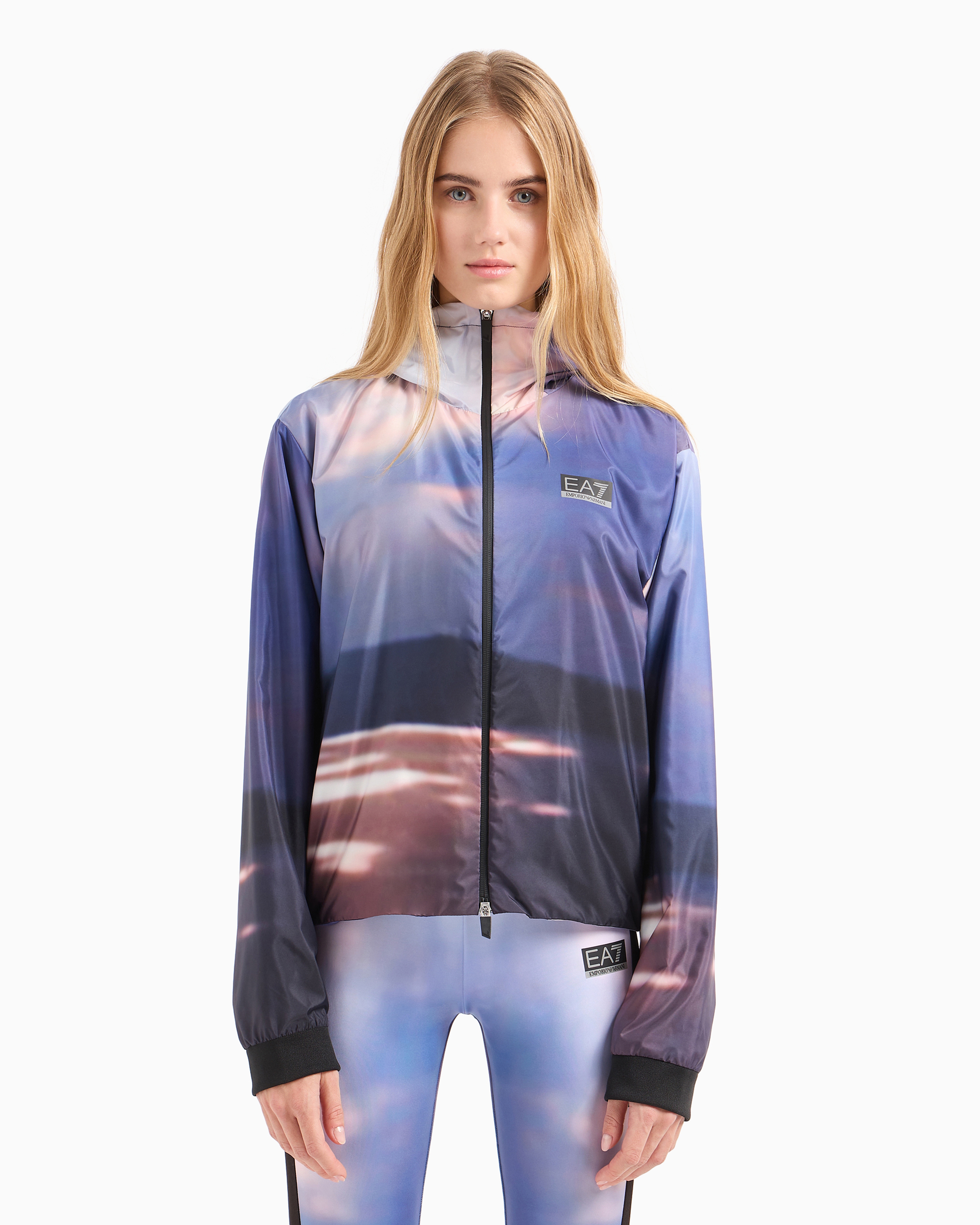 Ea7 Ventus 7 Jacket In Pattern