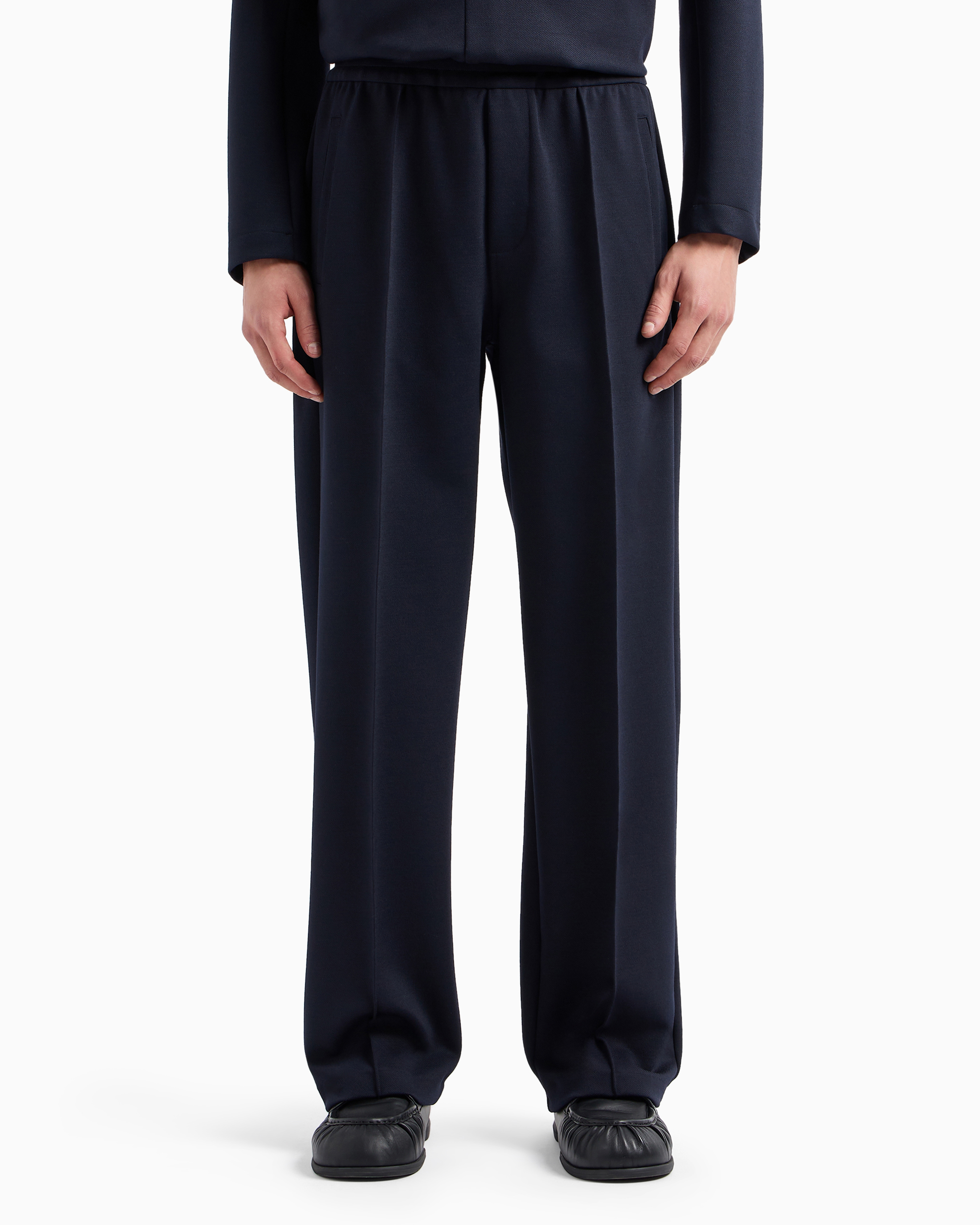 Emporio Armani Junior - Trousers with back logo