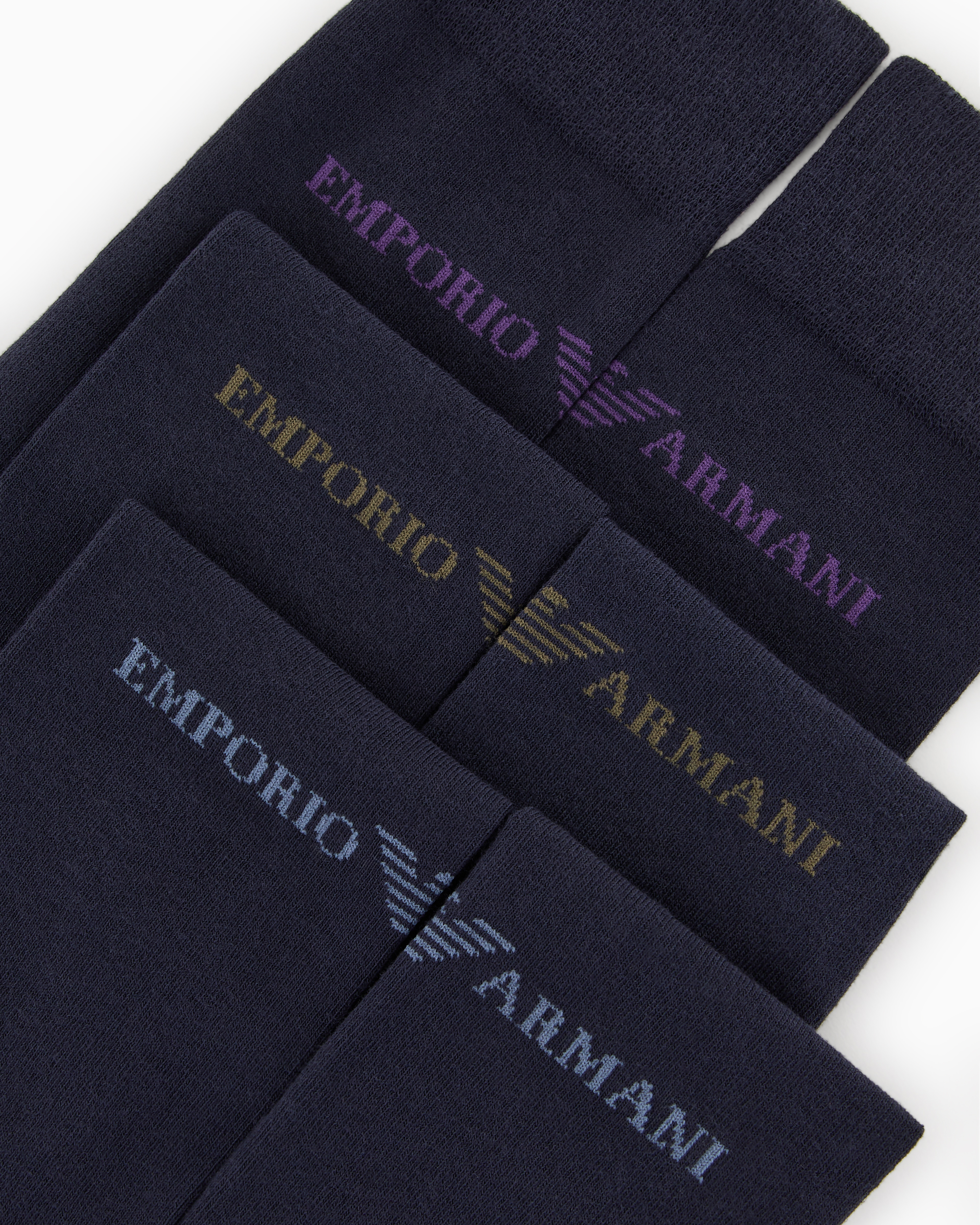 EMPORIO ARMANI 3ER-PACK SOCKEN MIT JACQUARD-LOGO 