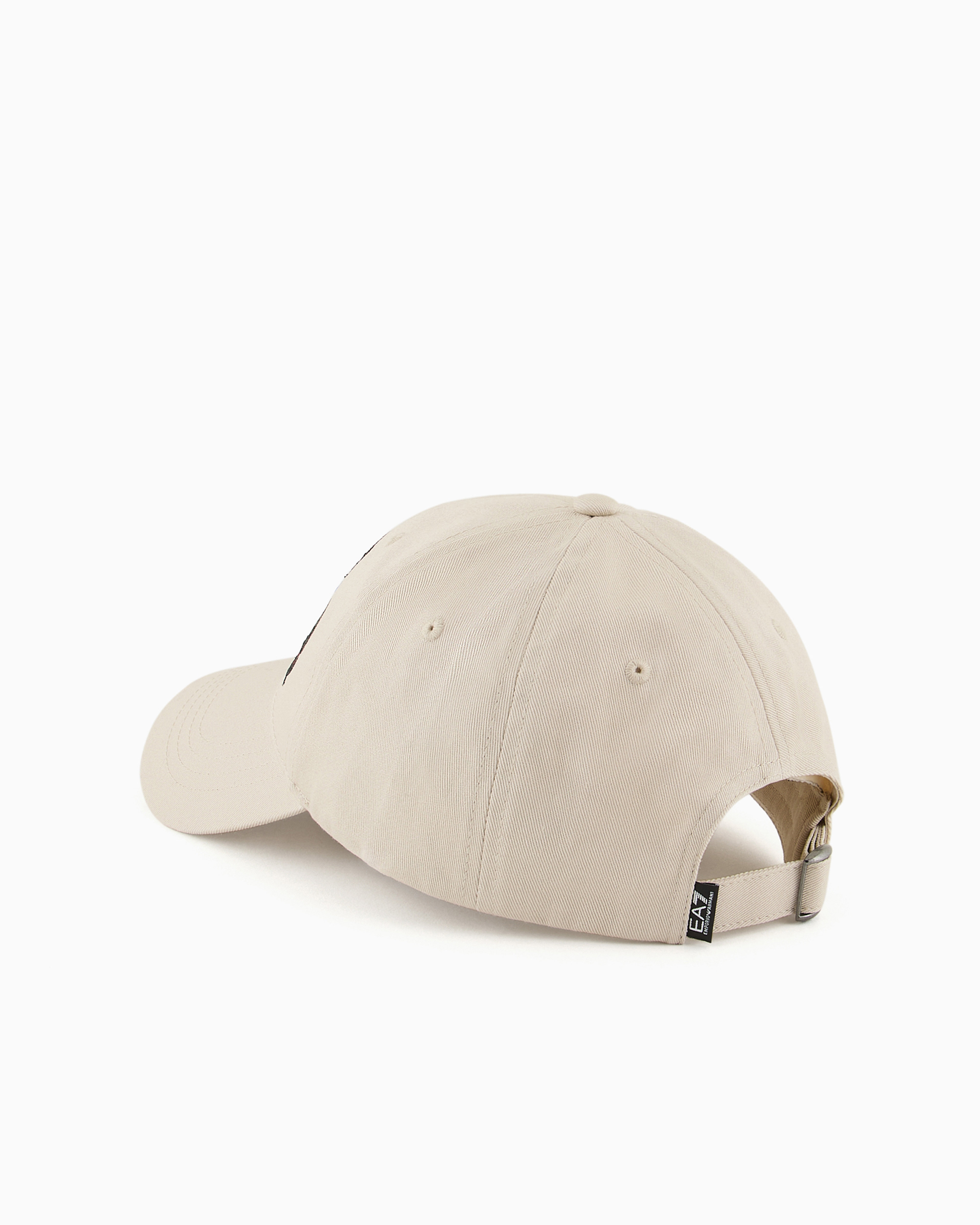 Shop Ea7 Golf Club Cotton Baseball Cap In Beige